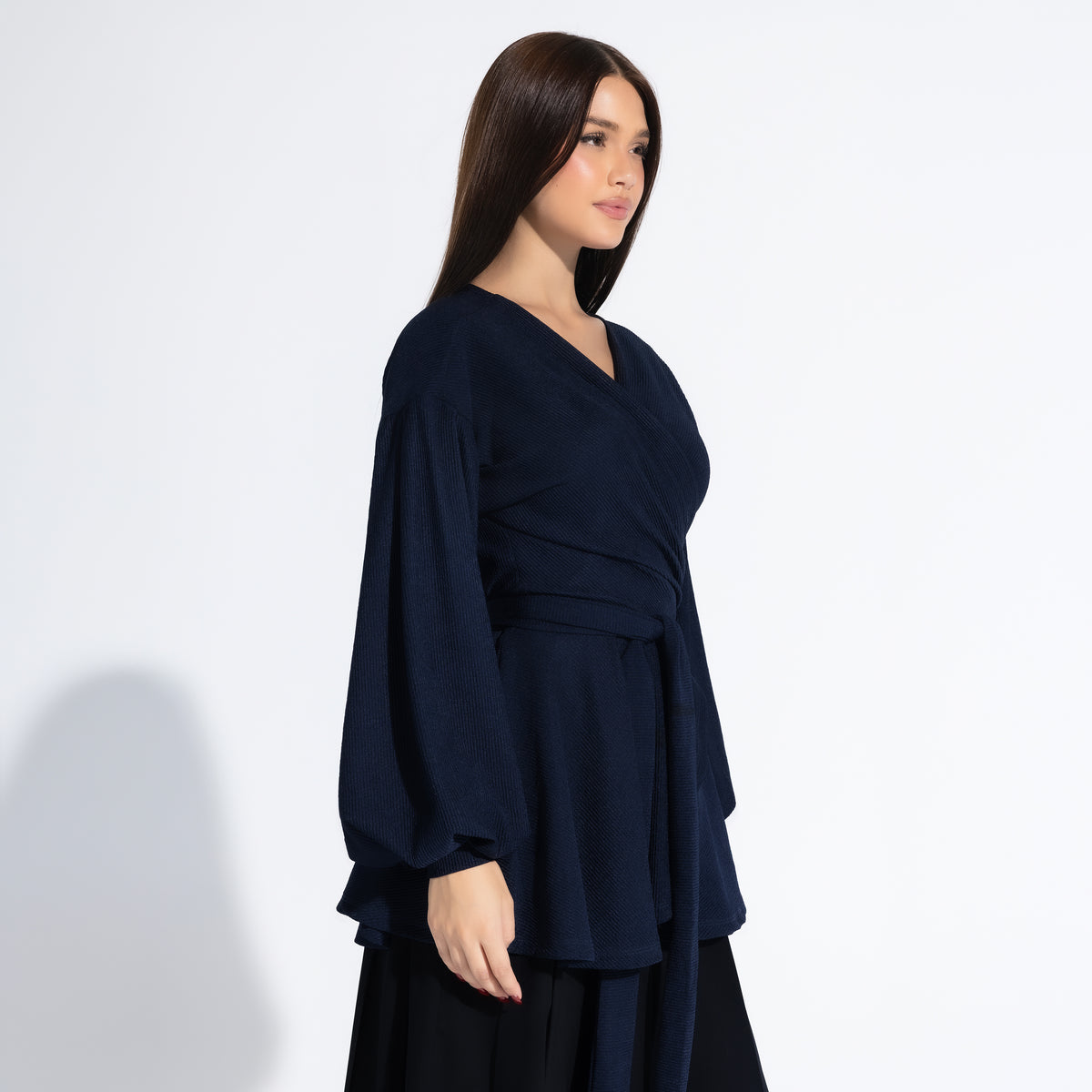 Jolly Blouse | Navy Black Swan Fashion