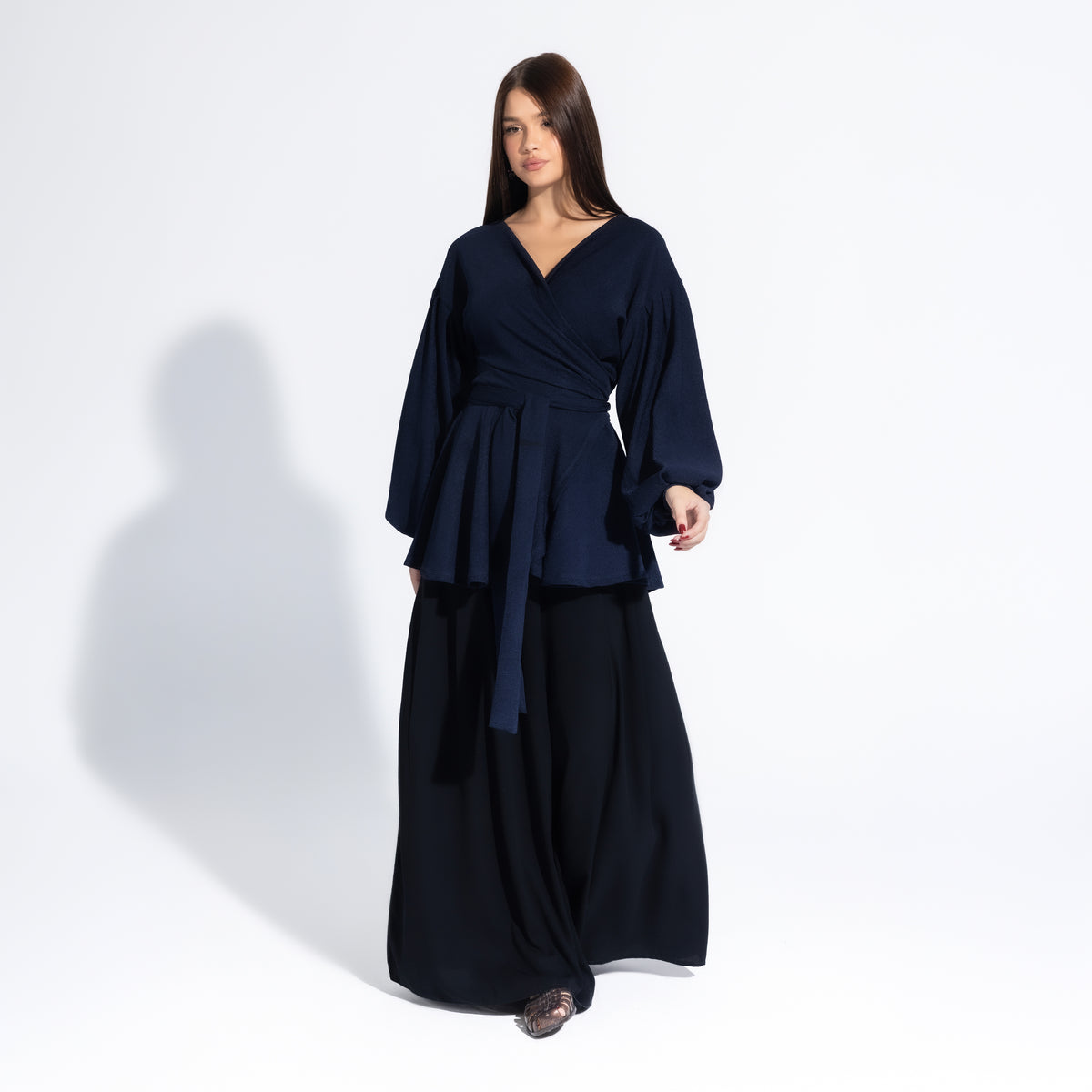 Jolly Blouse | Navy Black Swan Fashion