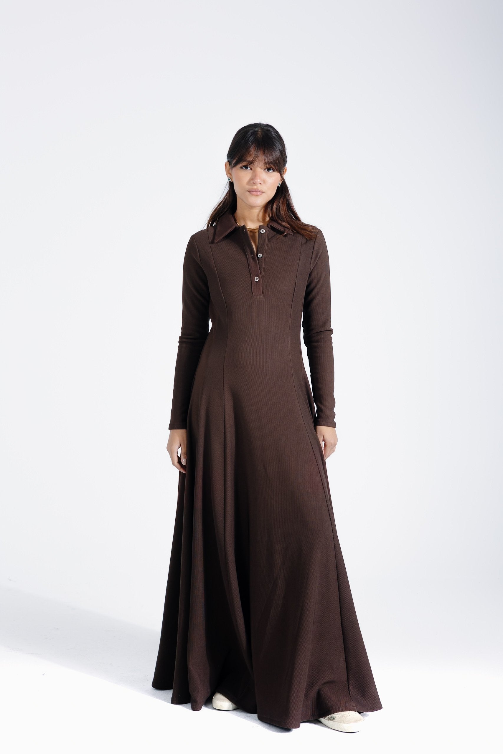 Kate Dress | Chocolate Brown