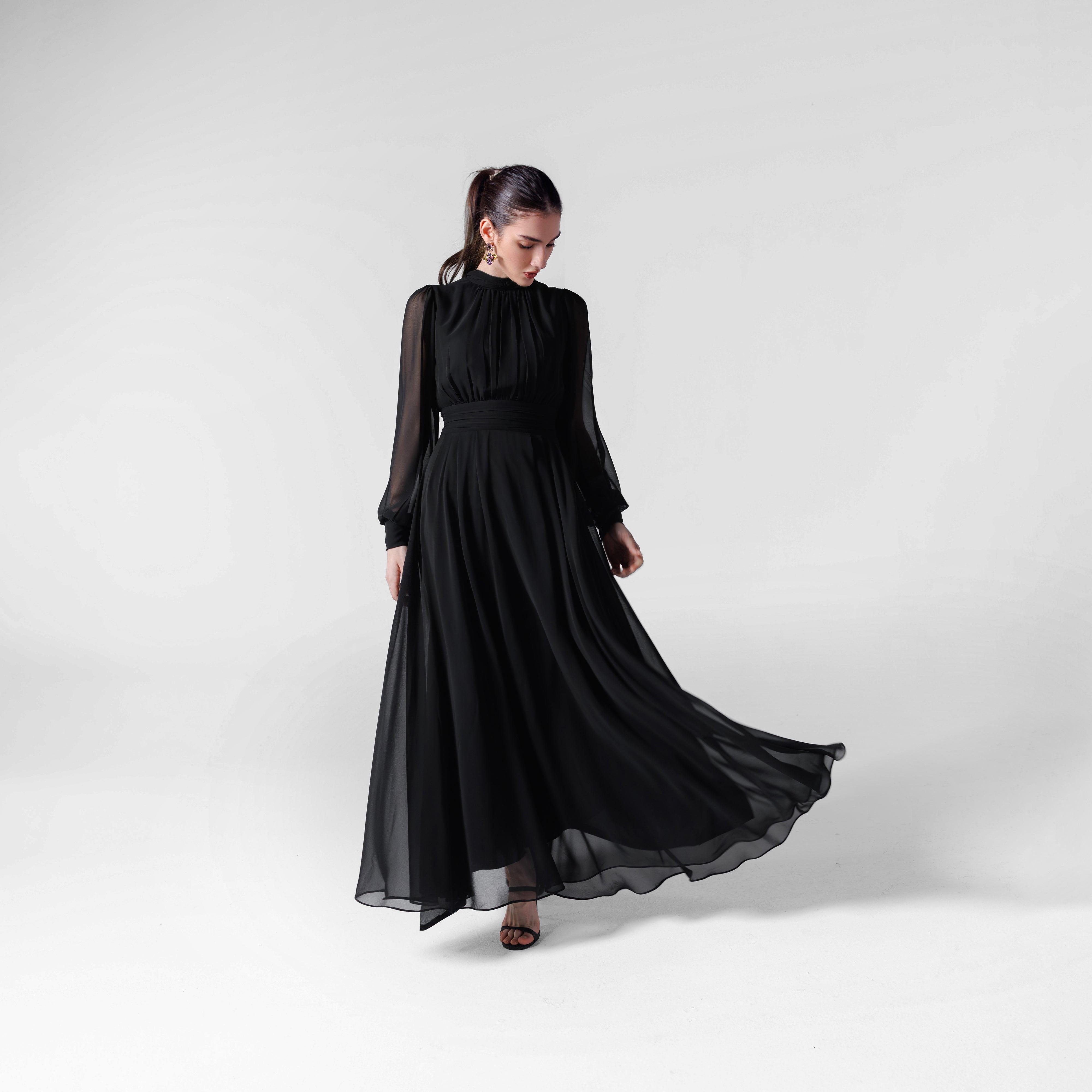 Lilith Dress | Black Black Swan Fashion