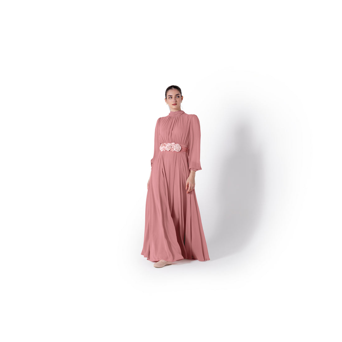 Lilith Dress | Coral Pink Black Swan Fashion