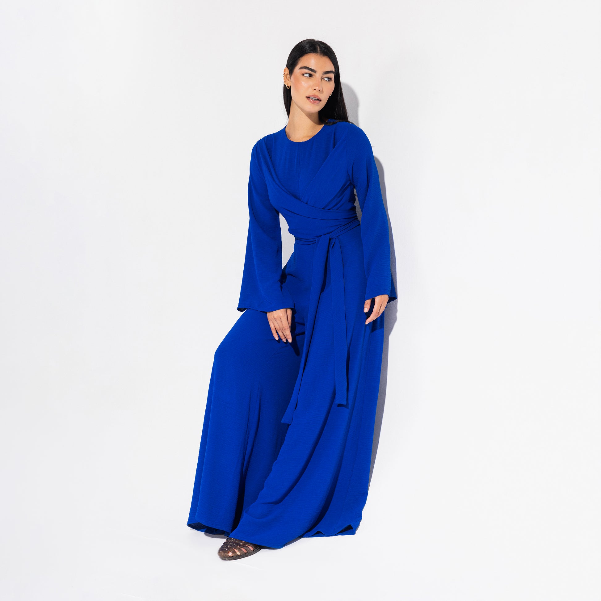 Lilo Jumpsuit | Royal Blue Black Swan Fashion