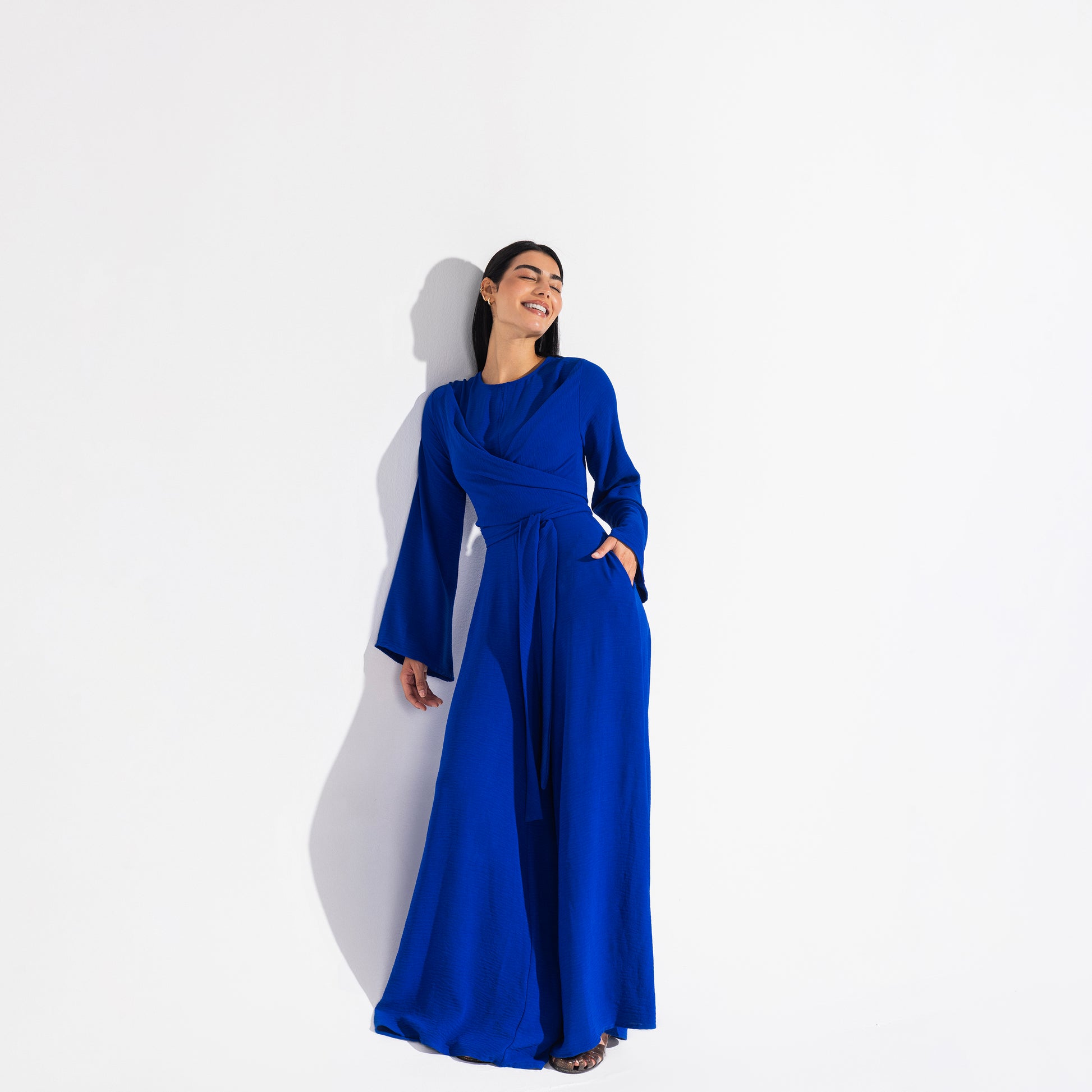 Lilo Jumpsuit | Royal Blue Black Swan Fashion