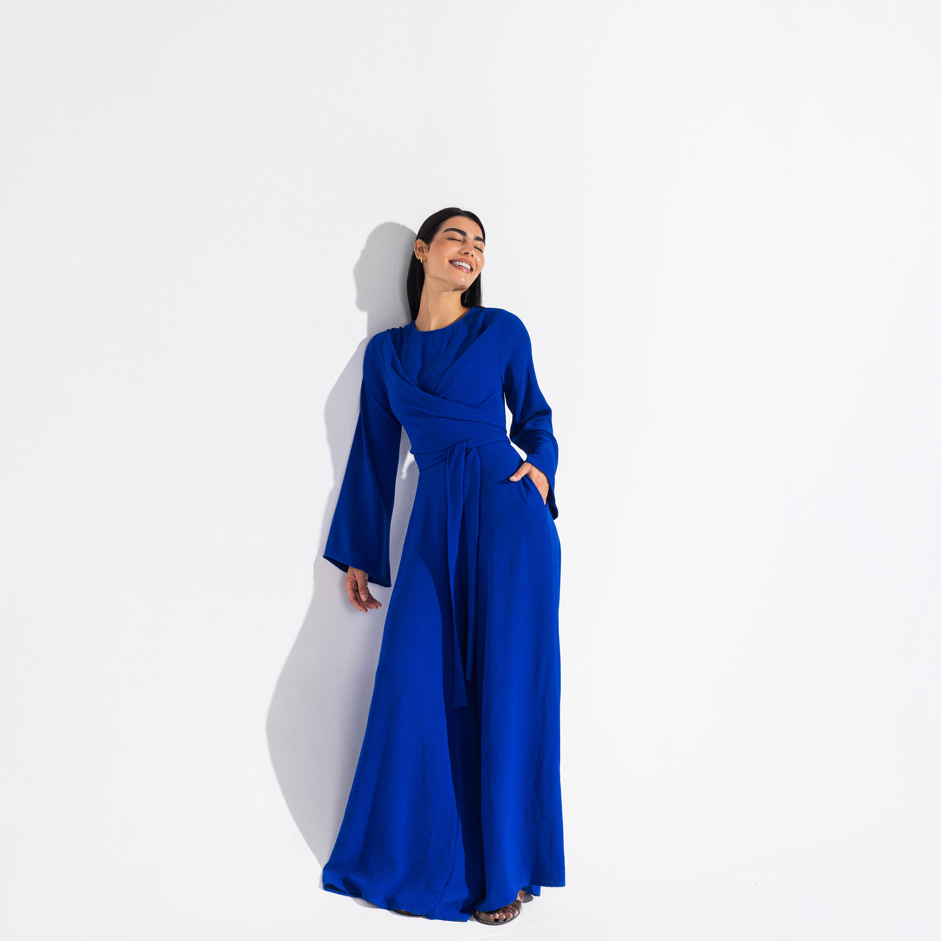 Lilo Jumpsuit | Royal Blue Black Swan Fashion