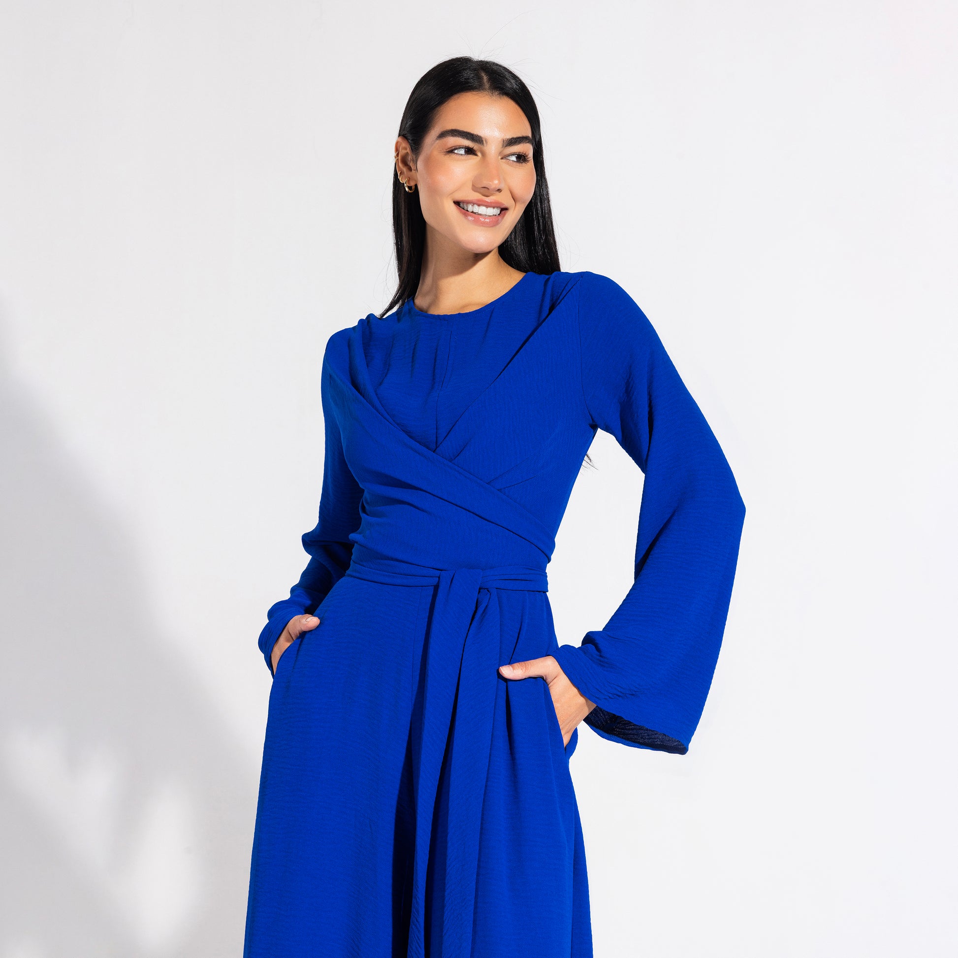 Lilo Jumpsuit | Royal Blue Black Swan Fashion