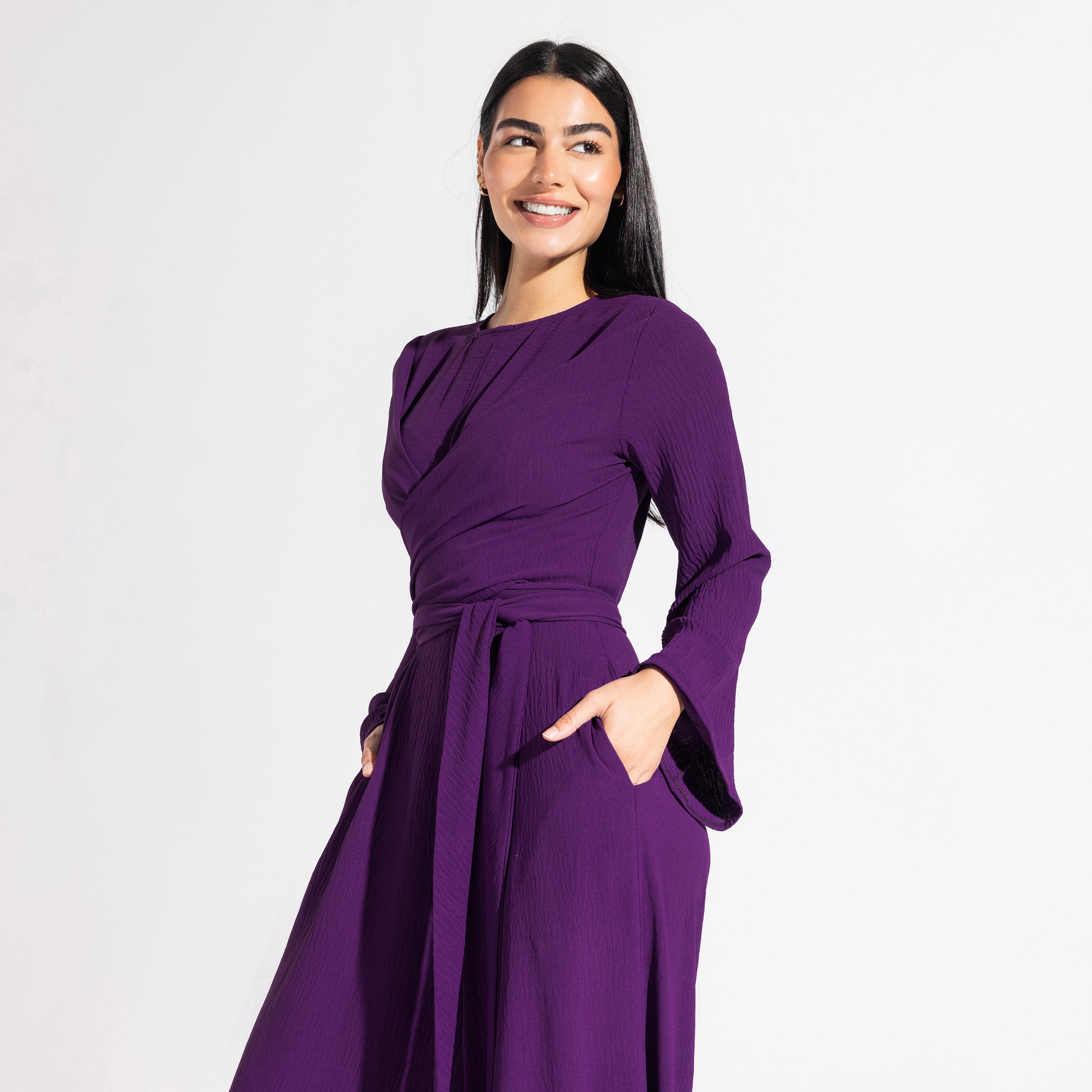 Lilo Jumpsuit | Purple Black Swan Fashion