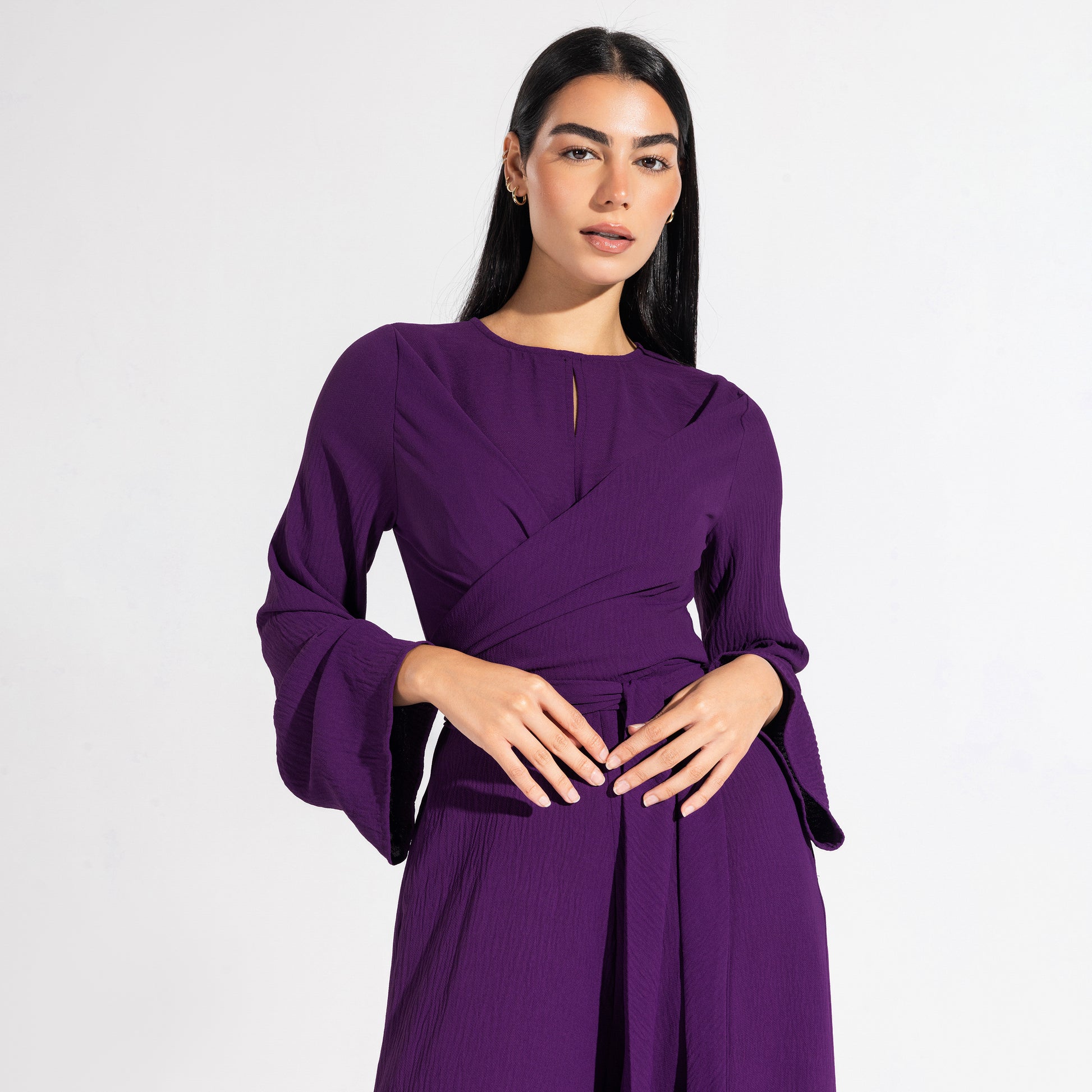 Lilo Jumpsuit | Purple Black Swan Fashion