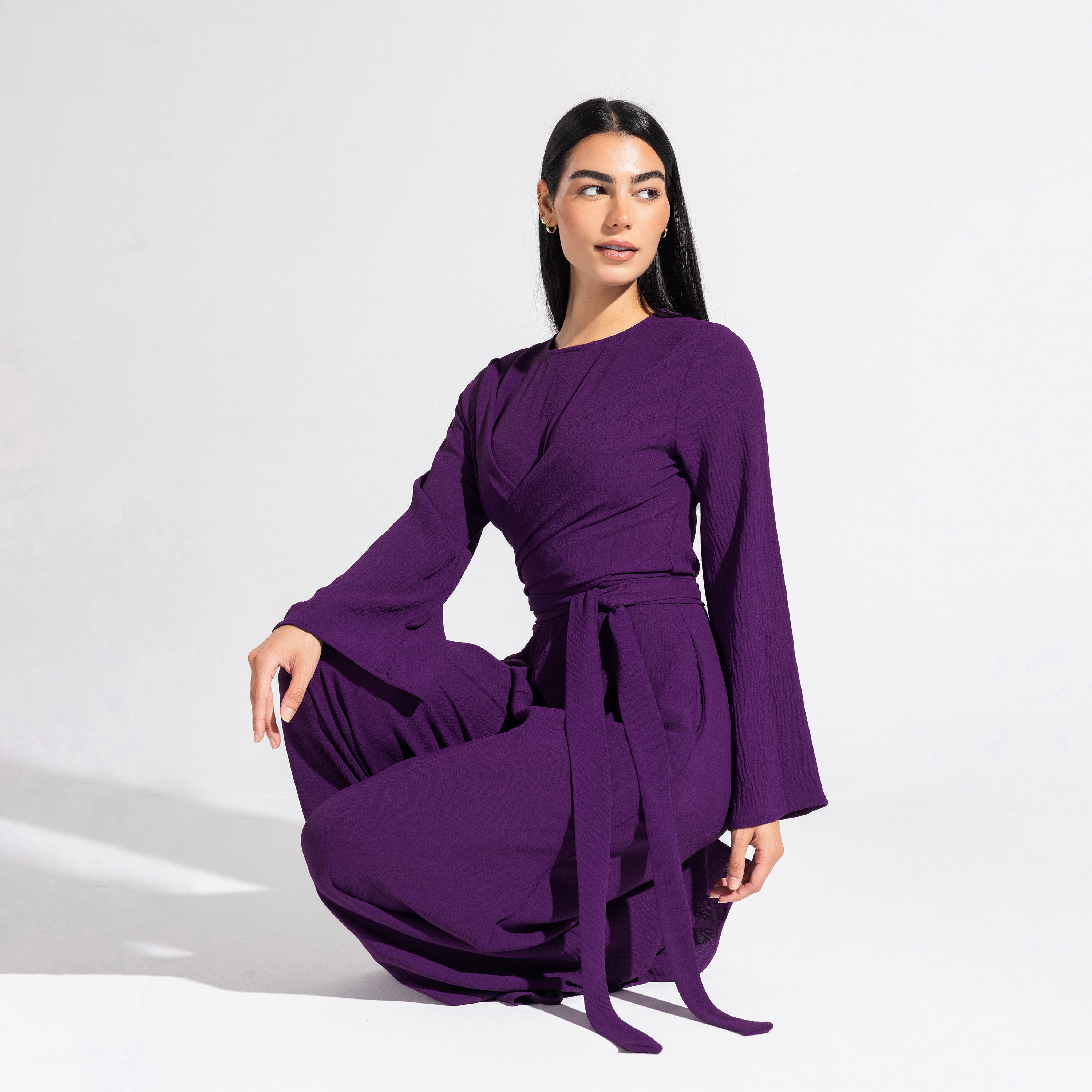 Lilo Jumpsuit | Purple Black Swan Fashion