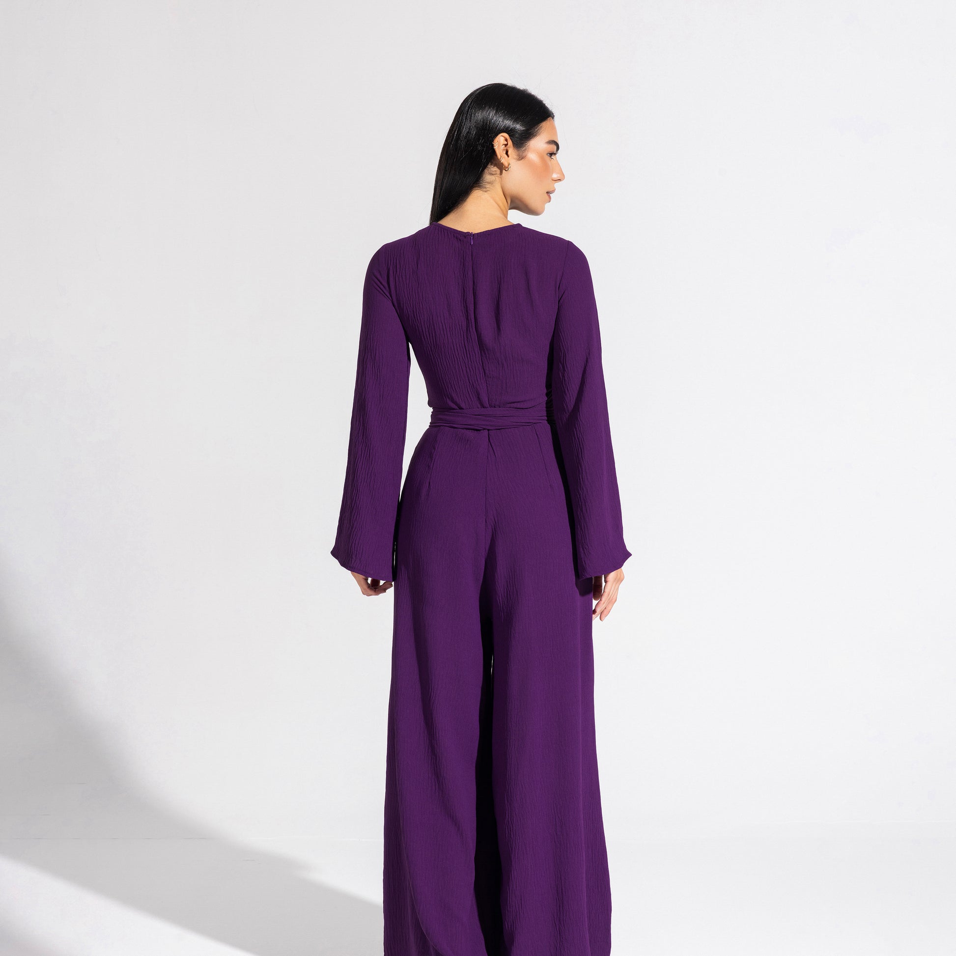 Lilo Jumpsuit | Purple Black Swan Fashion