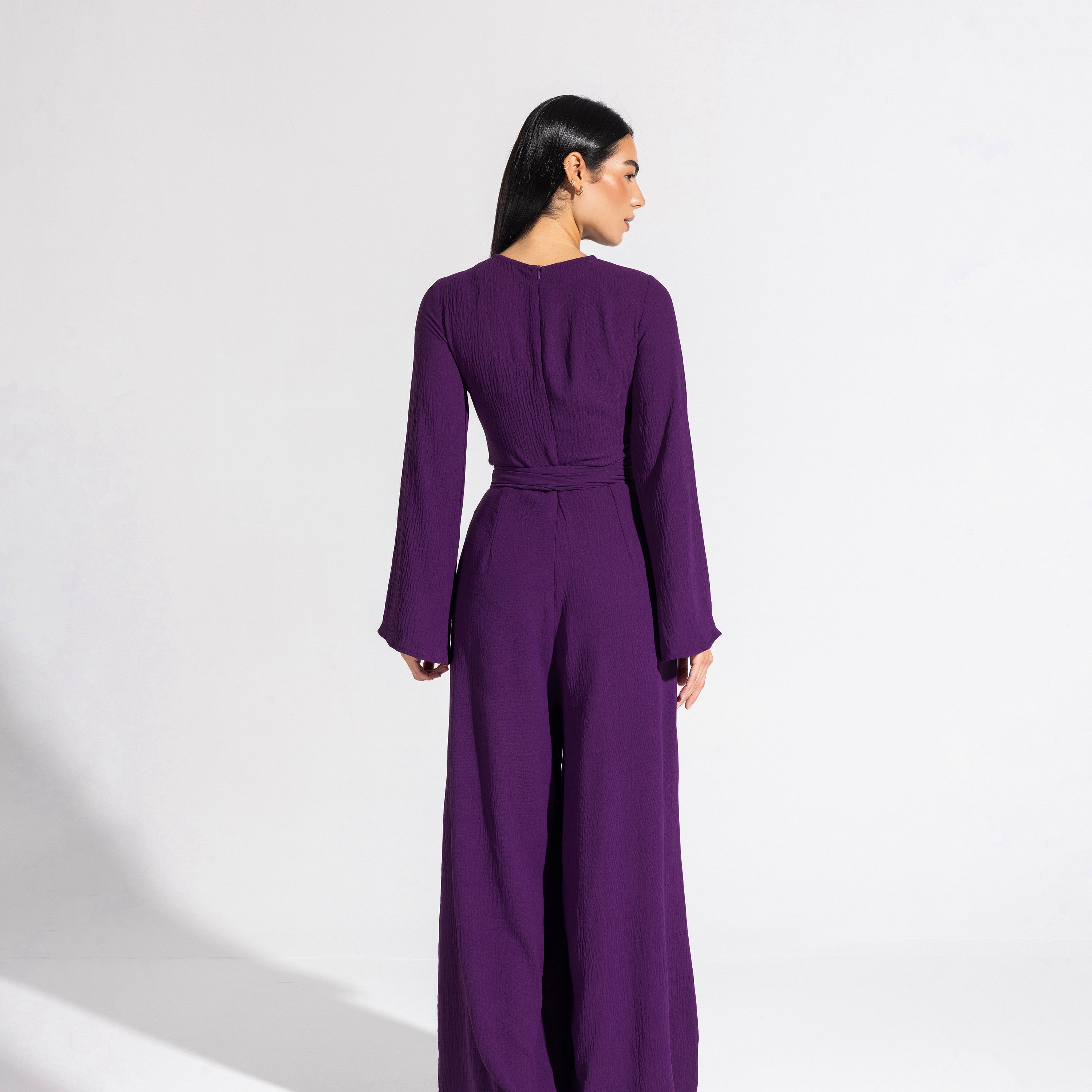 Lilo Jumpsuit | Purple Black Swan Fashion