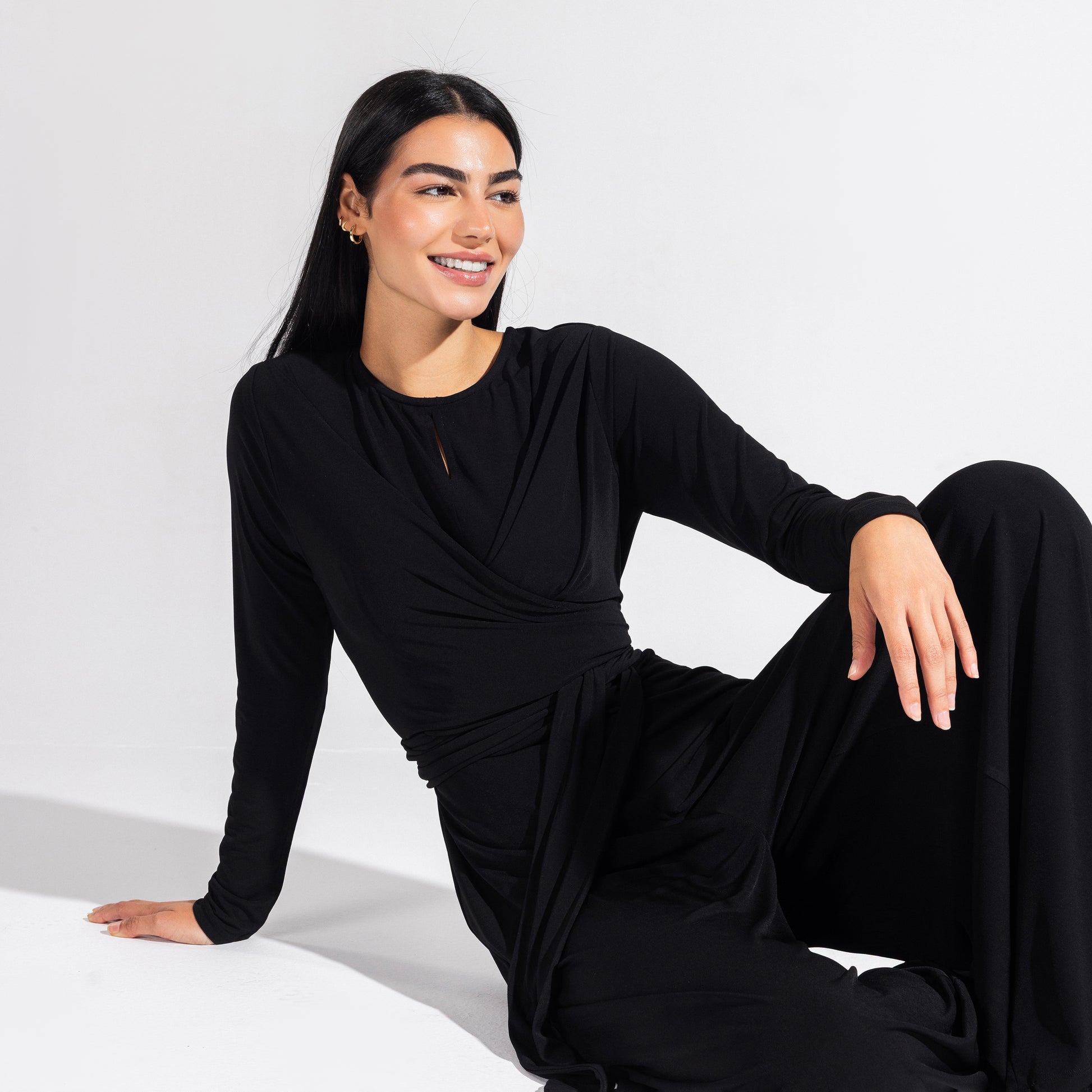 Lucy Jumpsuit | Black Black Swan Fashion