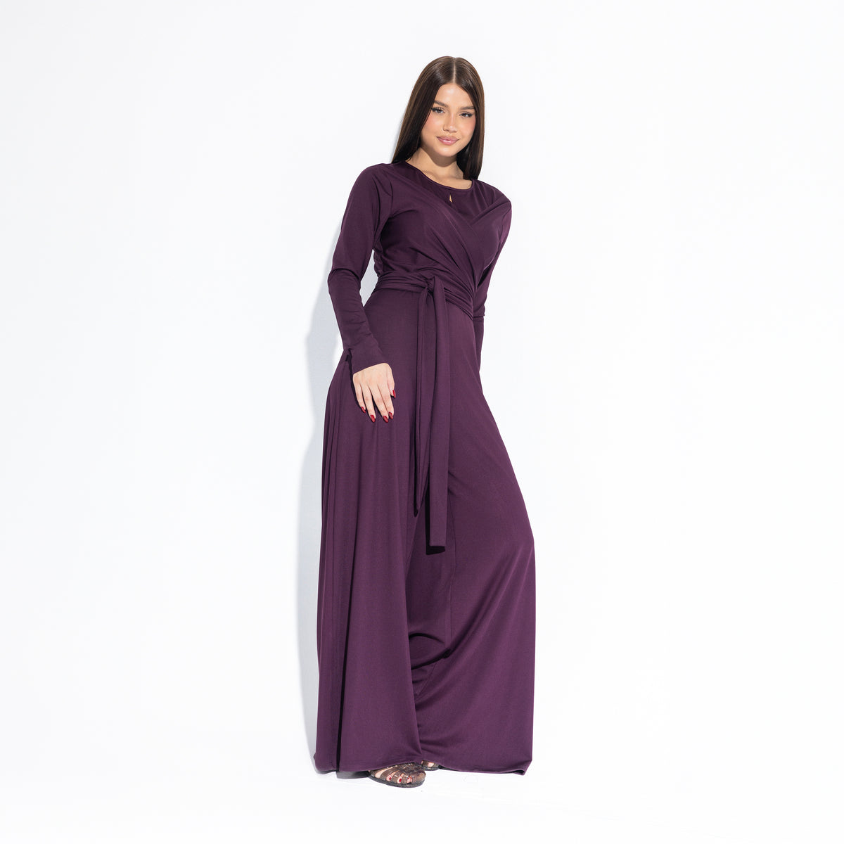 Lucy Jumpsuit | Purple Black Swan Fashion