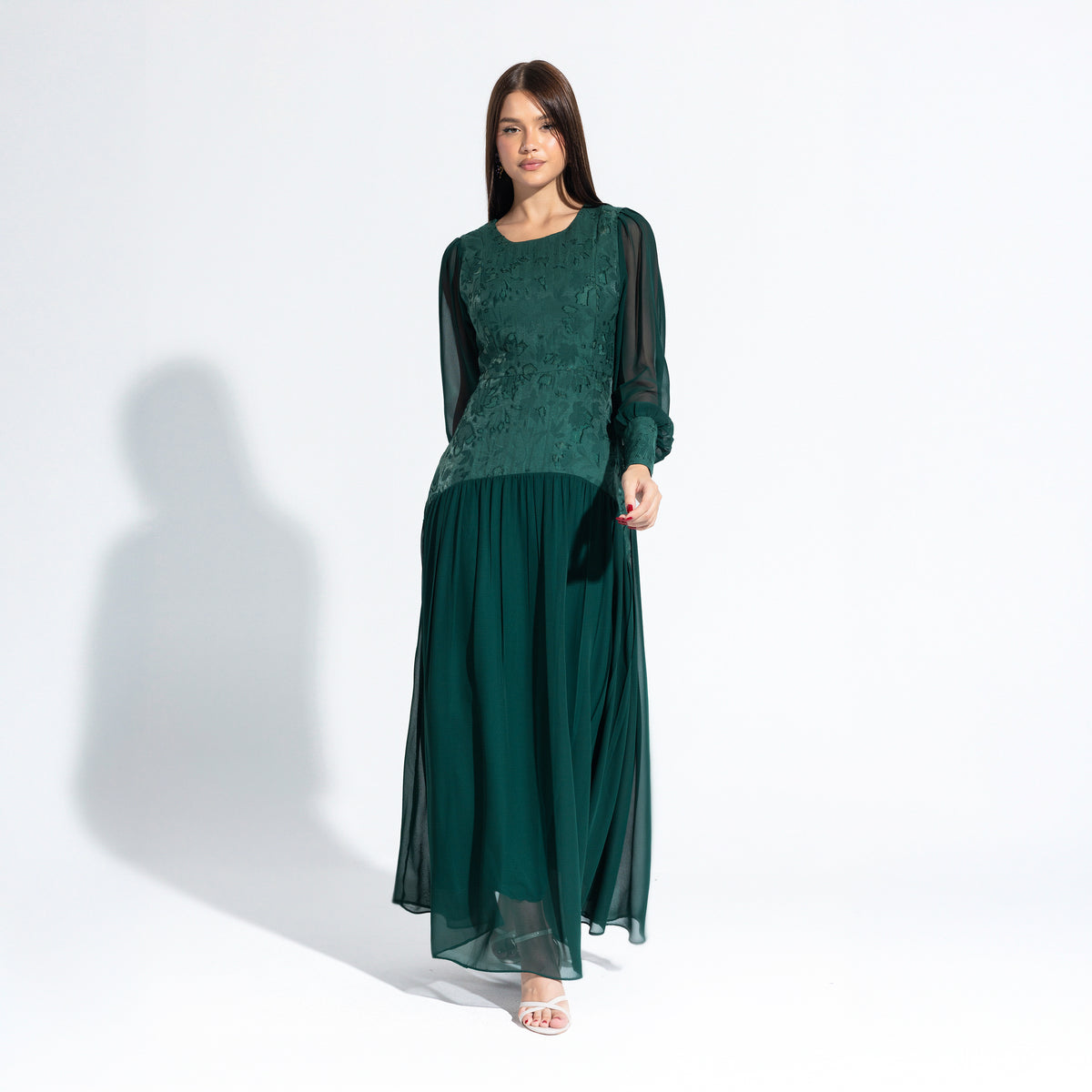 Odile Dress | Emerald Black Swan Fashion