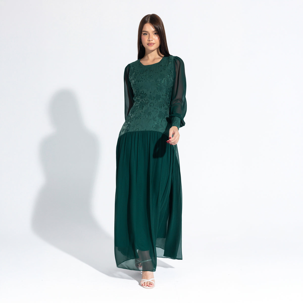 Odile Dress | Emerald Black Swan Fashion