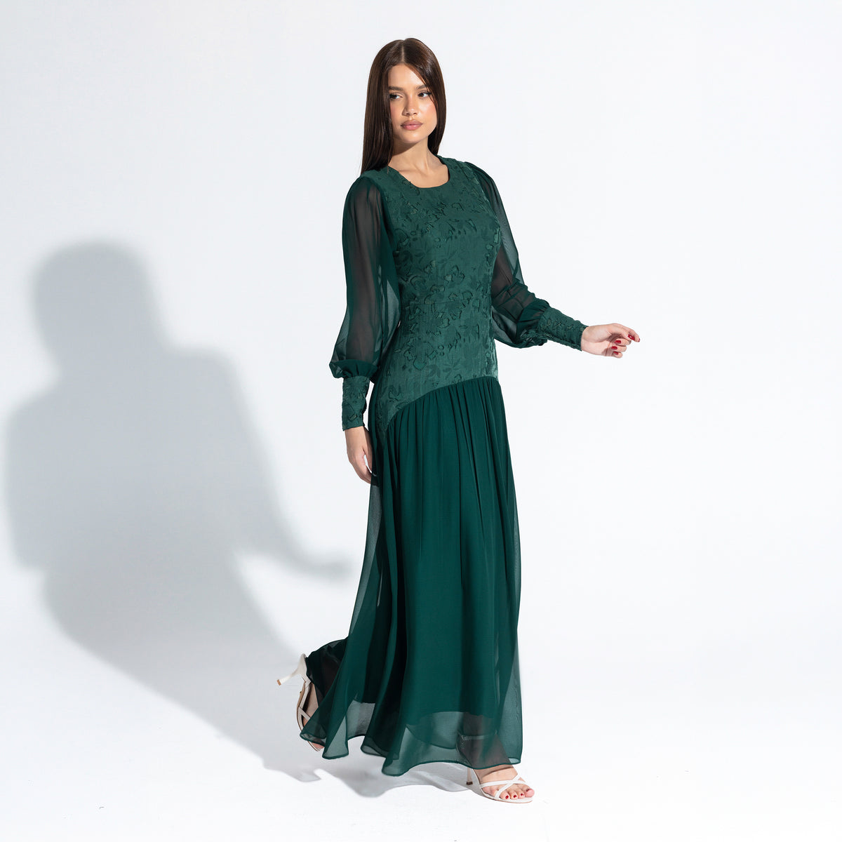 Odile Dress | Emerald Black Swan Fashion