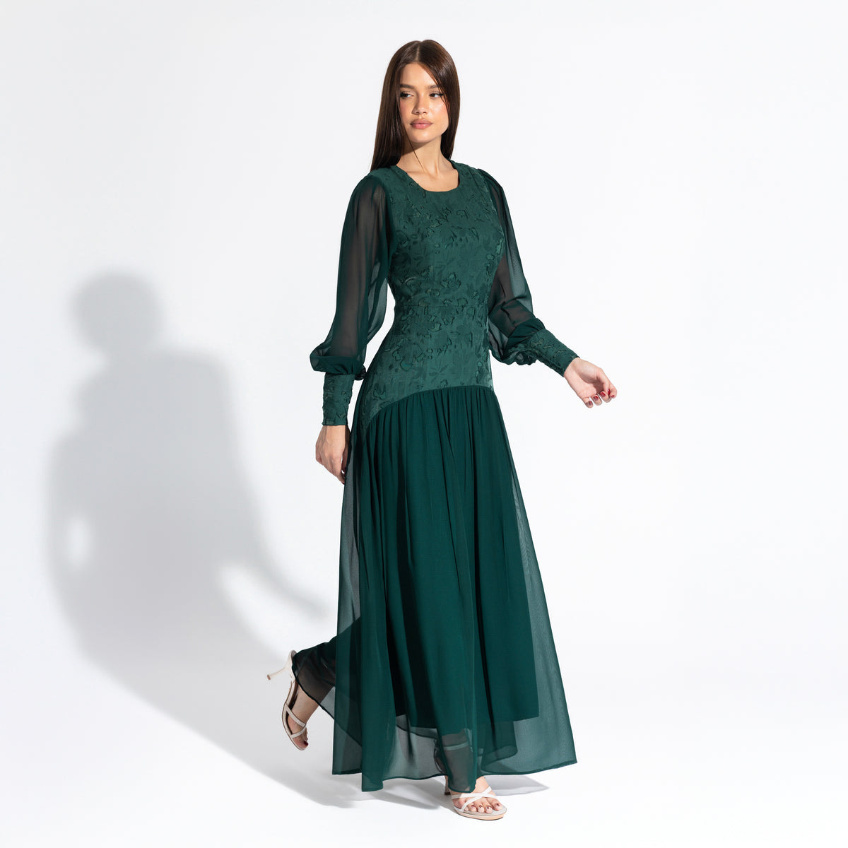 Odile Dress | Emerald Black Swan Fashion