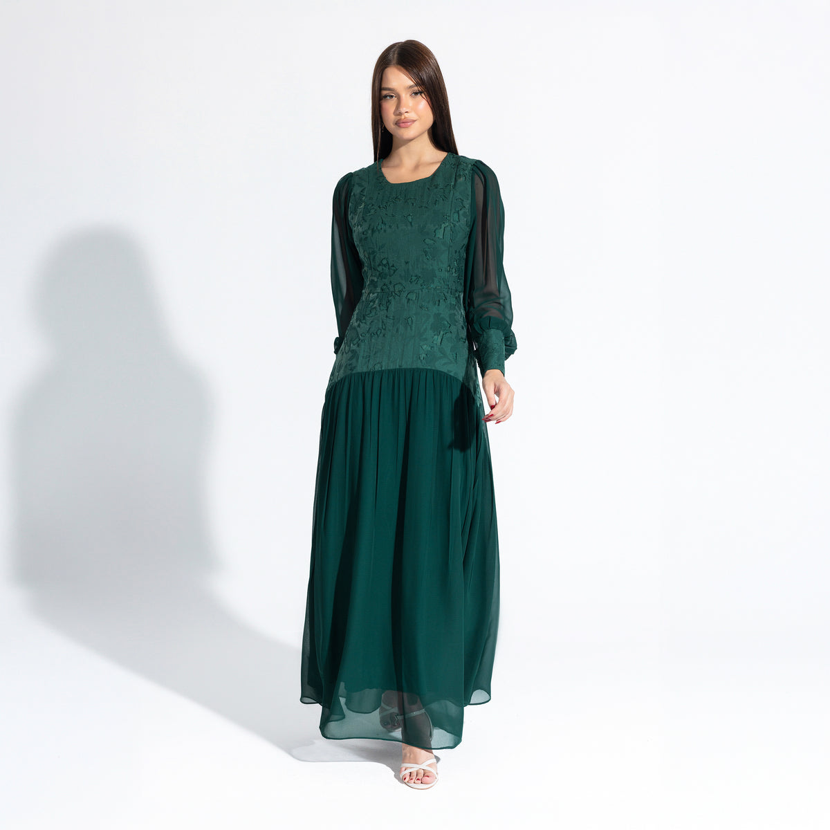 Odile Dress | Emerald Black Swan Fashion