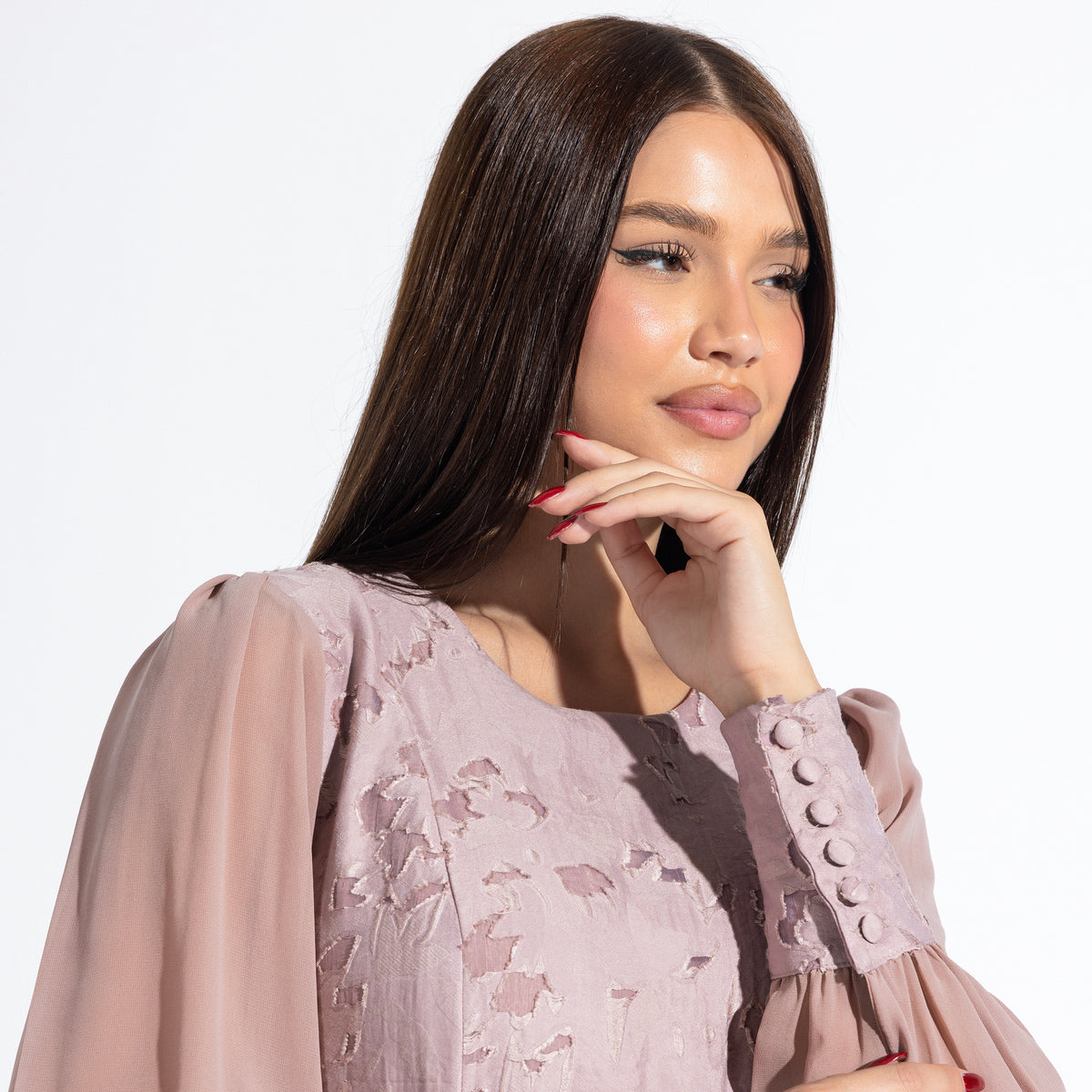 Odile Dress | Dusty Rose Black Swan Fashion