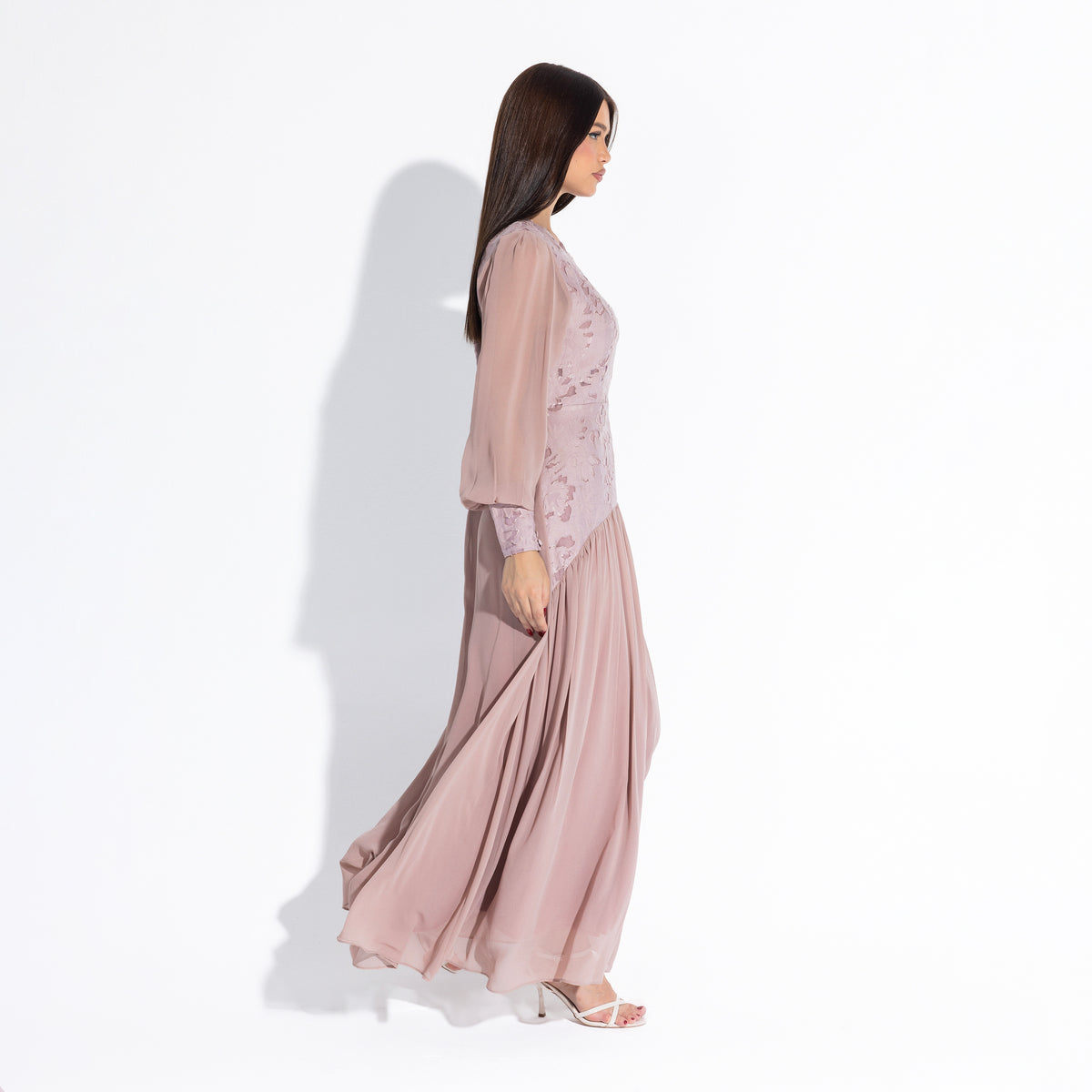Odile Dress | Dusty Rose Black Swan Fashion