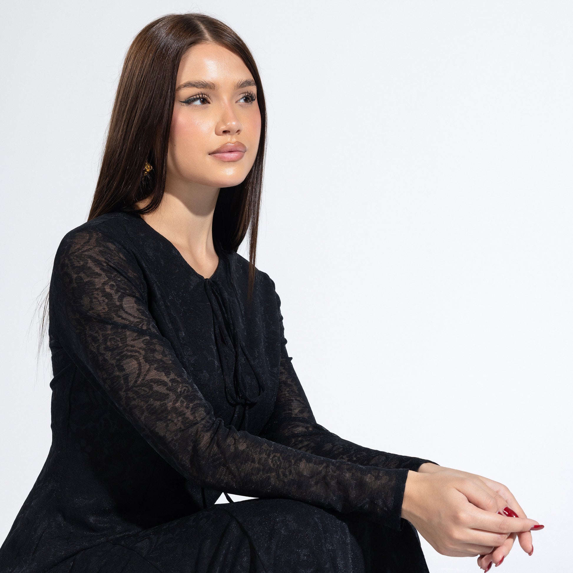 Onyx Dress | Black Black Swan Fashion