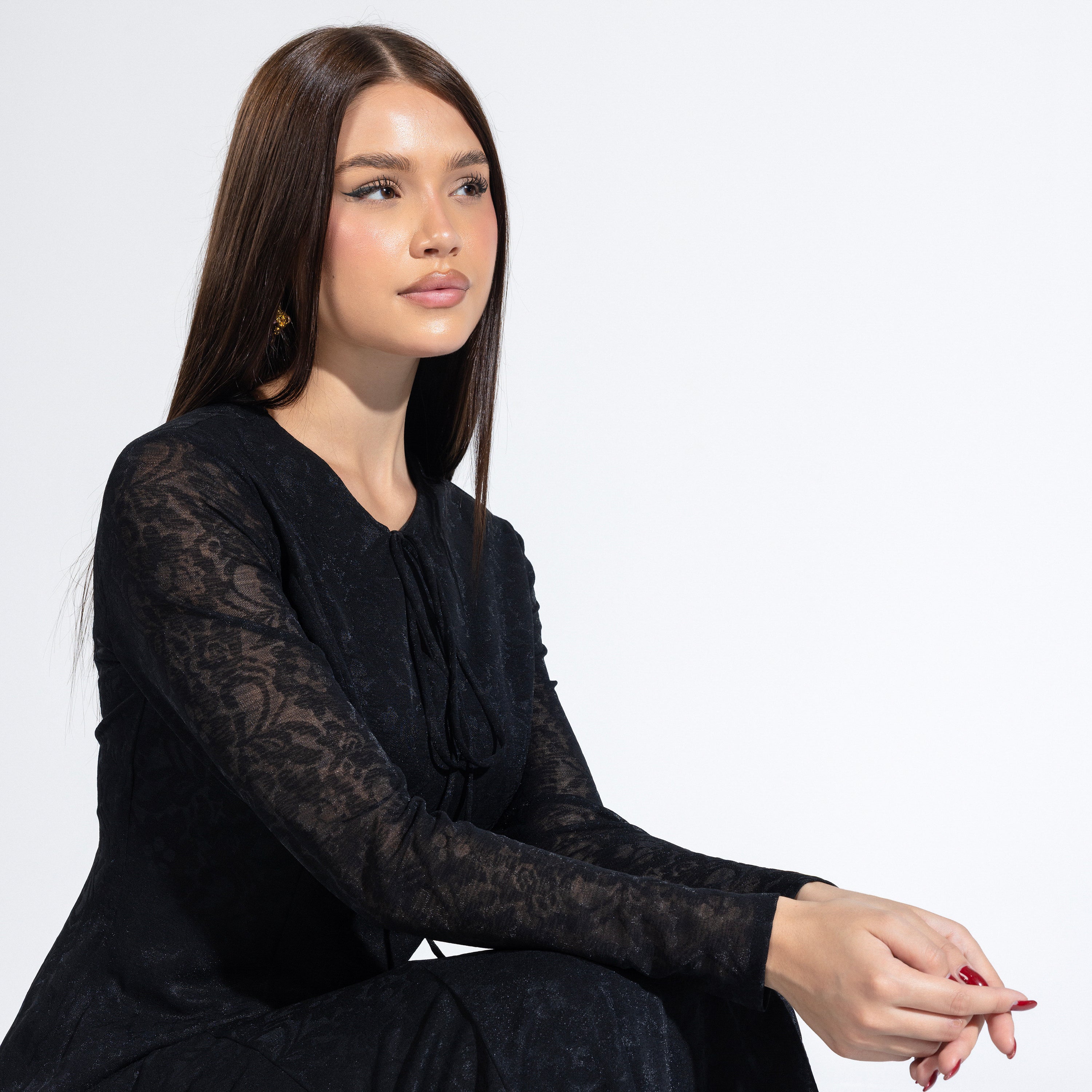 Onyx Dress | Black Black Swan Fashion