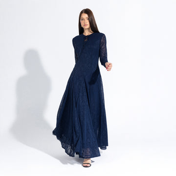 Onyx Dress | Navy Black Swan Fashion
