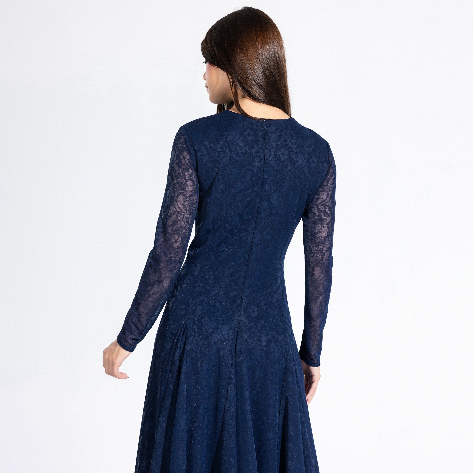 Onyx Dress | Navy Black Swan Fashion