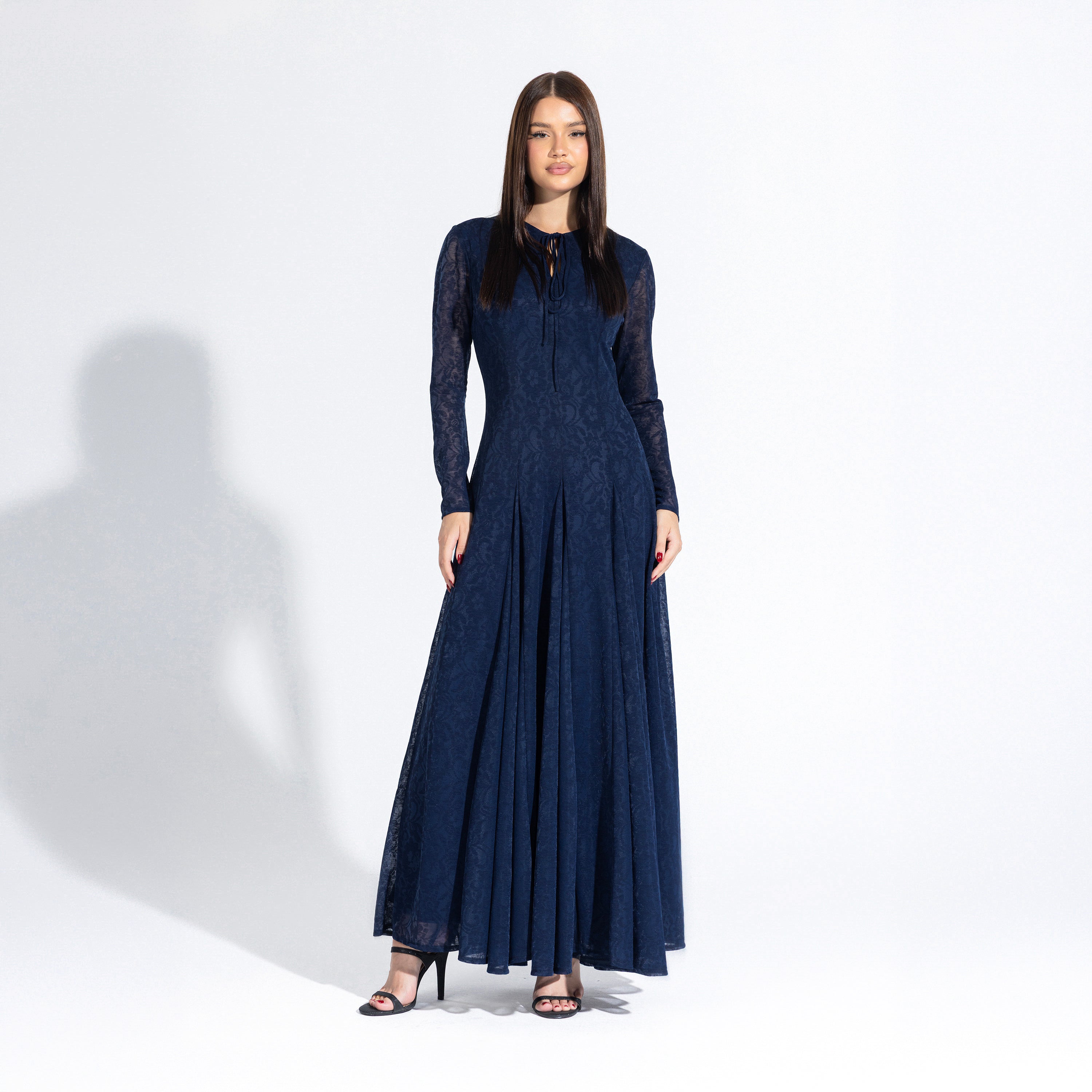 Onyx Dress | Navy Black Swan Fashion
