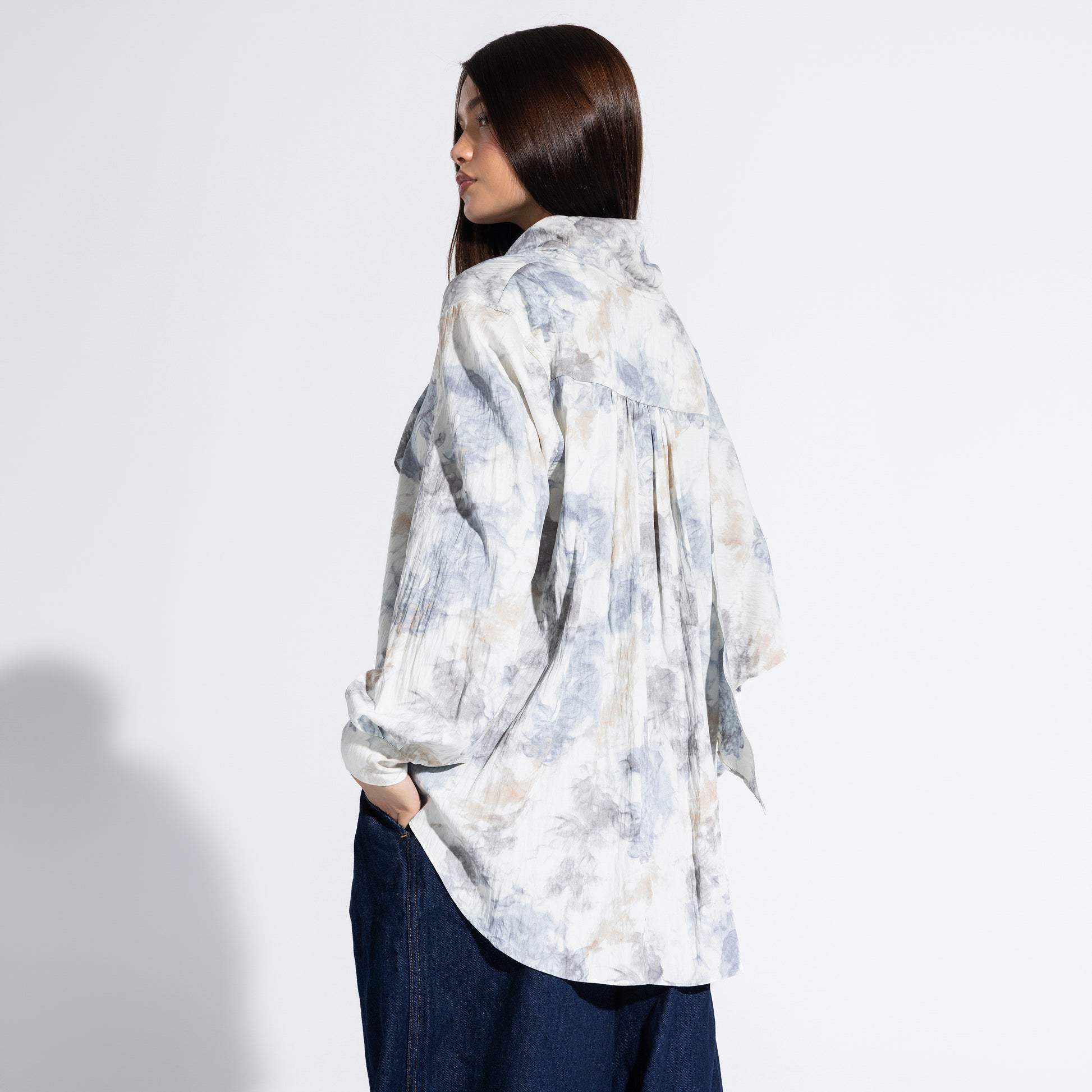 Phoebe Blouse | Cloud Black Swan Fashion