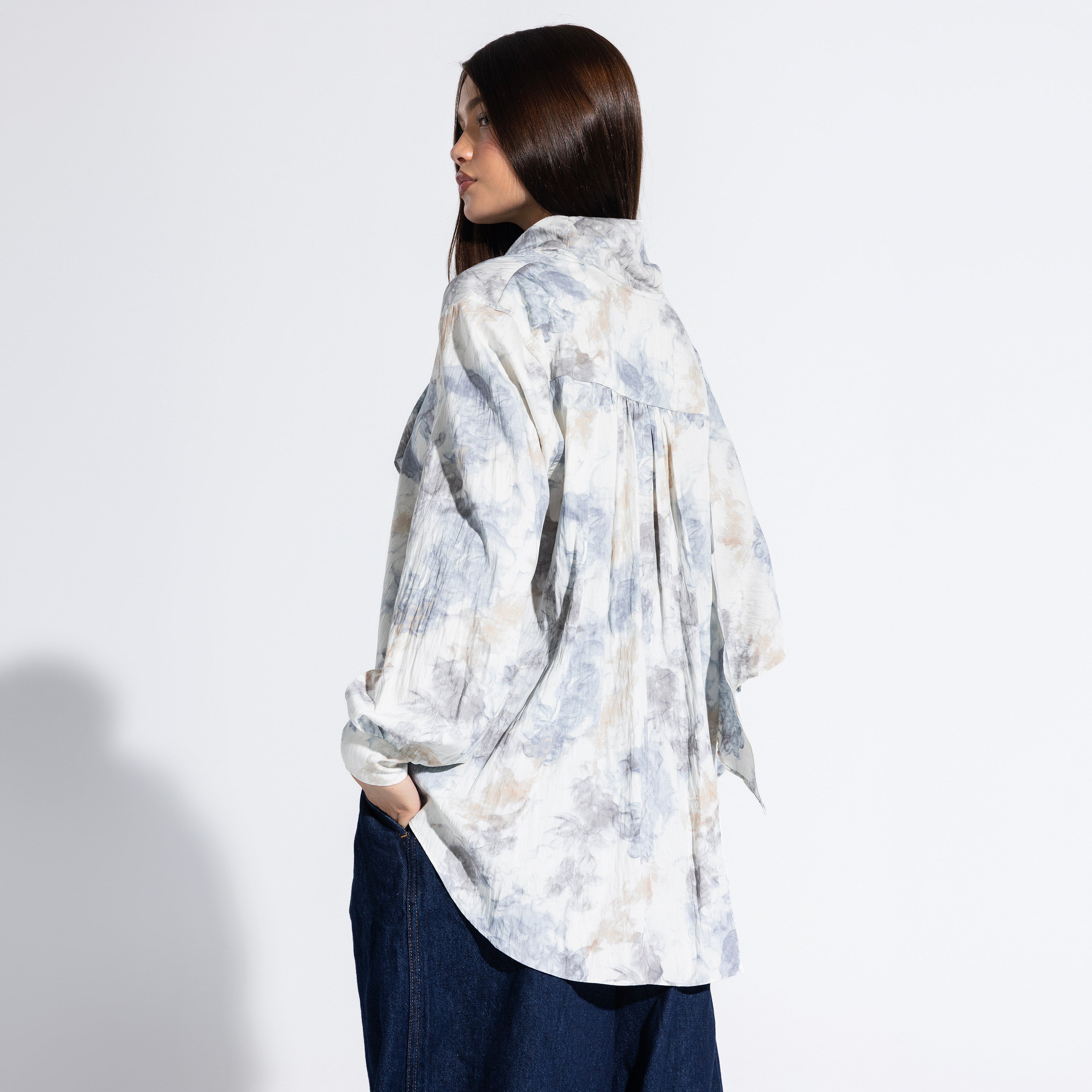 Phoebe Blouse | Cloud Black Swan Fashion