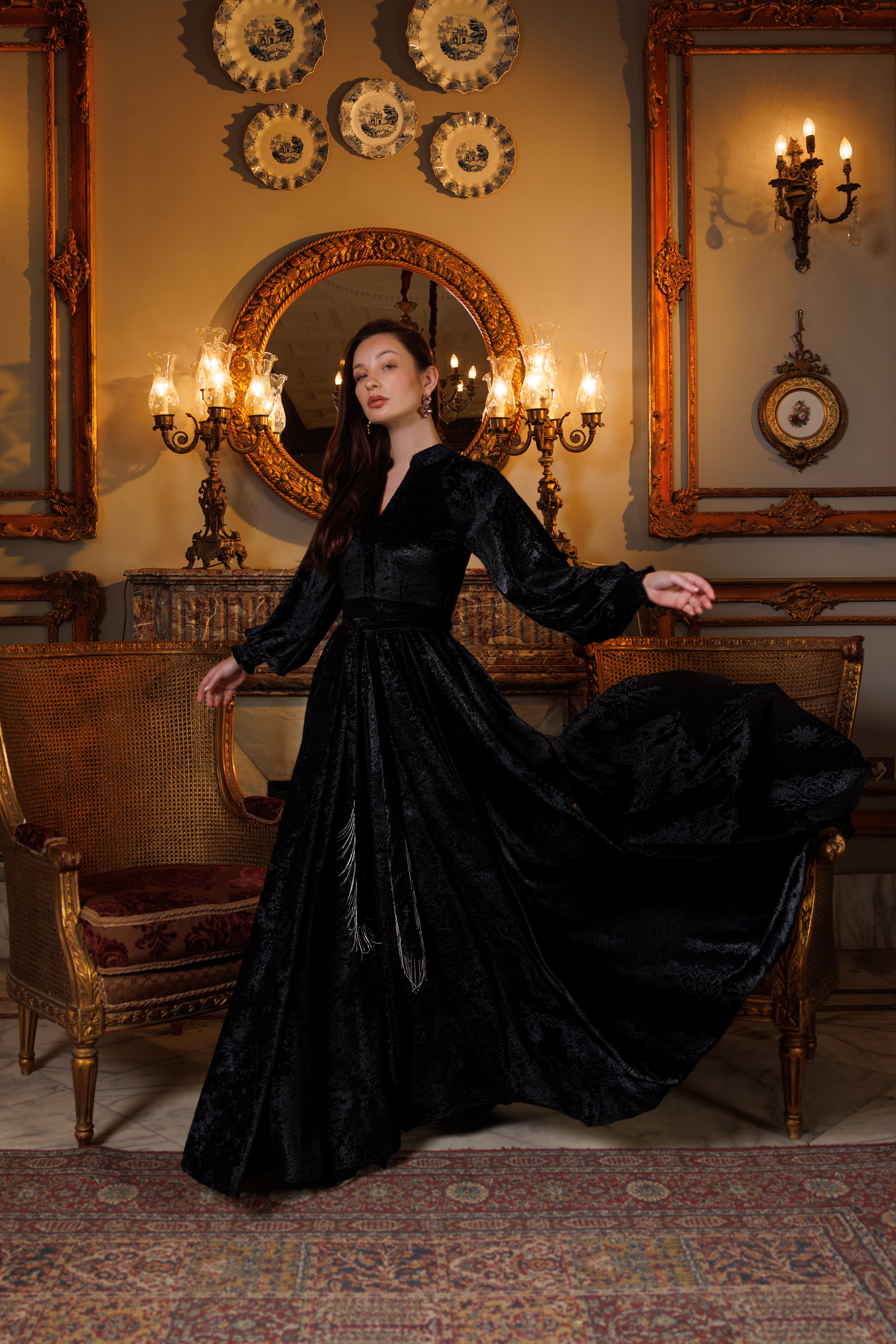 Raya Dress | Black Black Swan Fashion