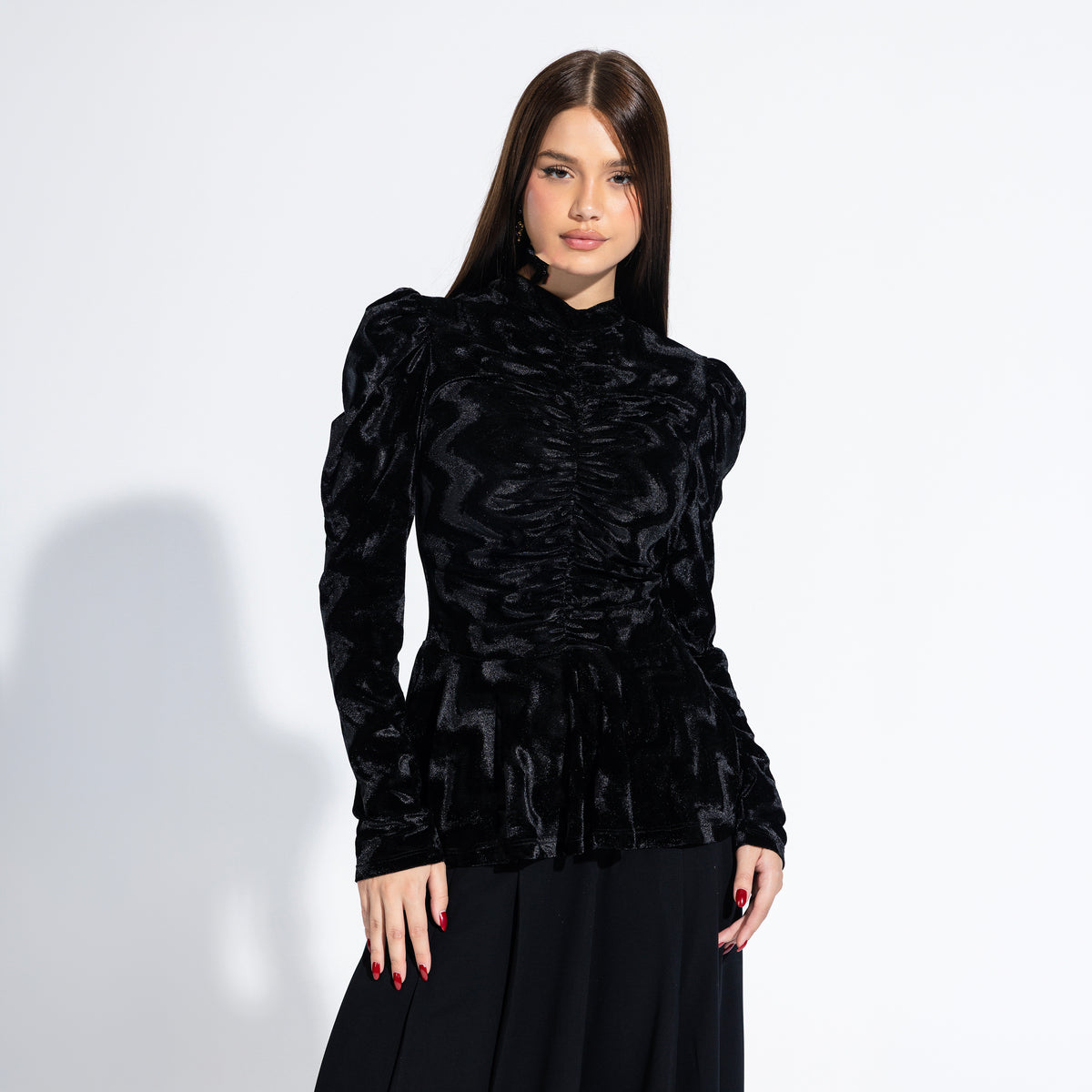 Starling Blouse | Black Black Swan Fashion