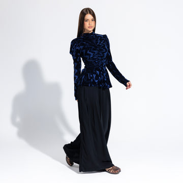 Starling Blouse | Navy Black Swan Fashion