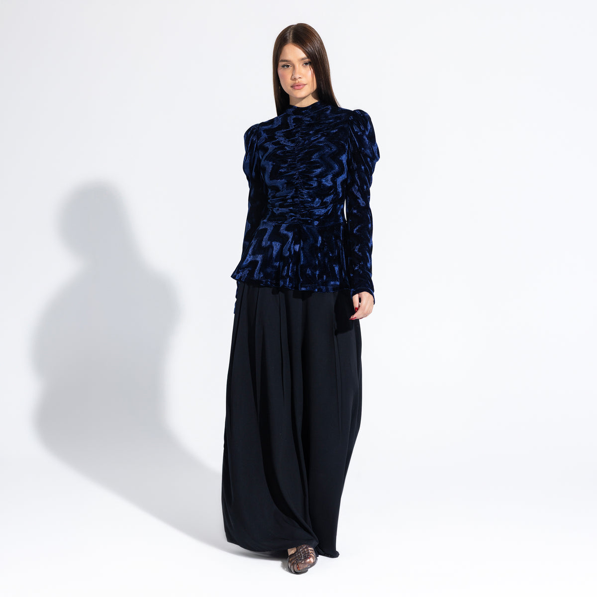 Starling Blouse | Navy Black Swan Fashion