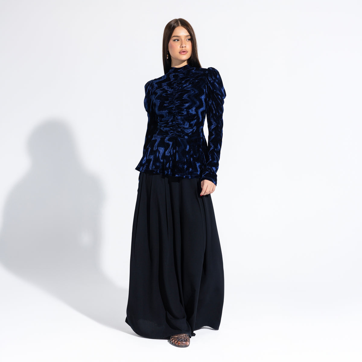 Starling Blouse | Navy Black Swan Fashion