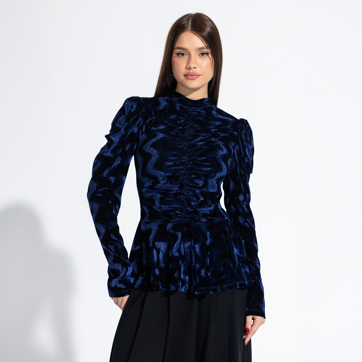Starling Blouse | Navy Black Swan Fashion