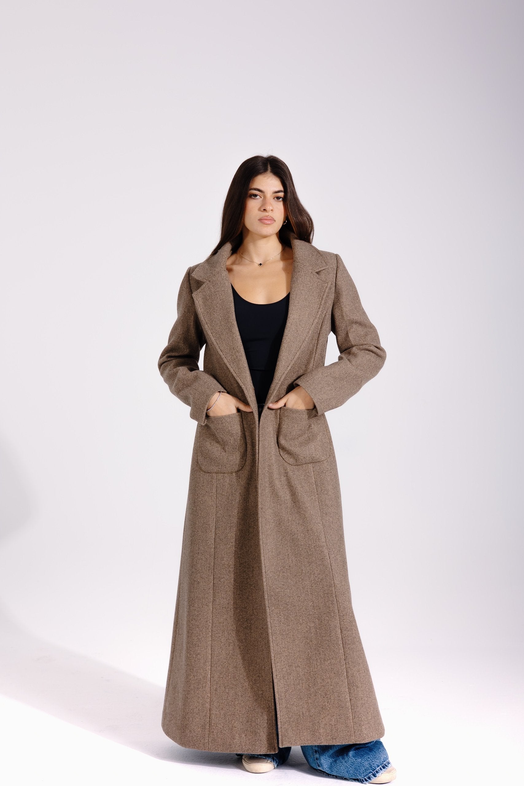 Valeria Coat | Beige Marl