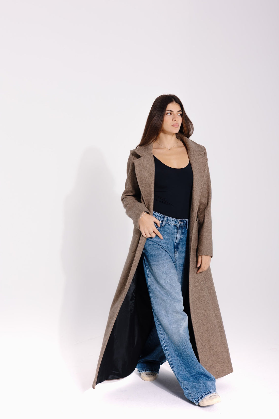 Valeria Coat | Beige Marl