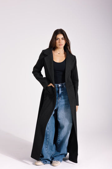 Valeria Coat | Grey Marl