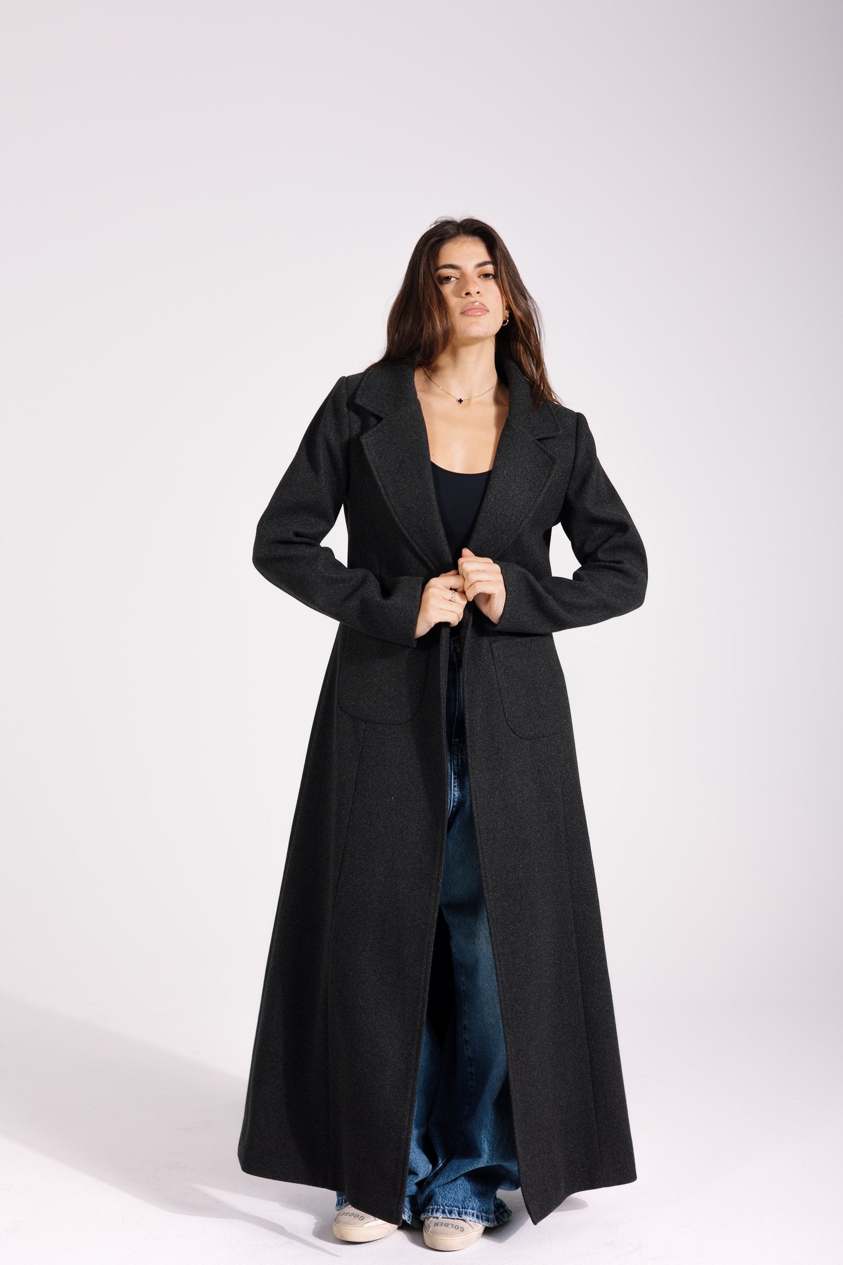 Valeria Coat | Grey Marl