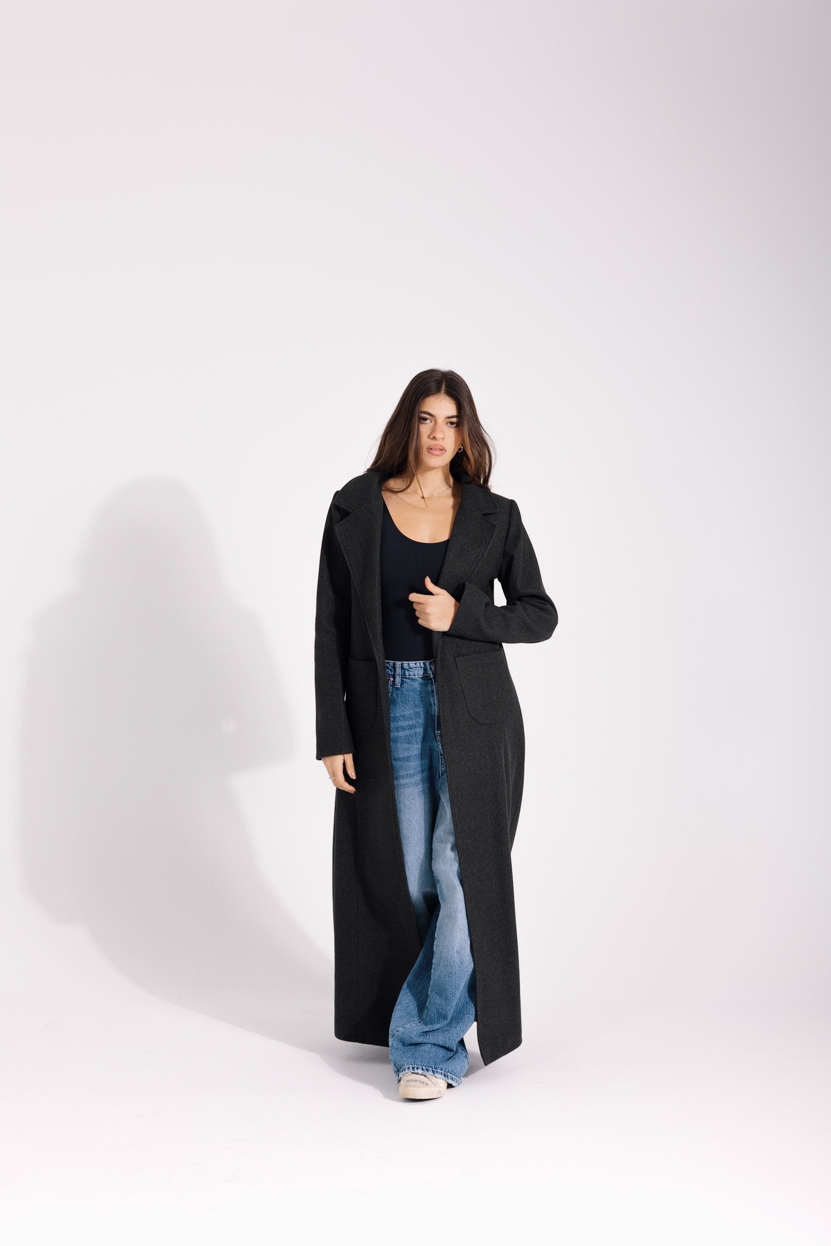 Valeria Coat | Grey Marl