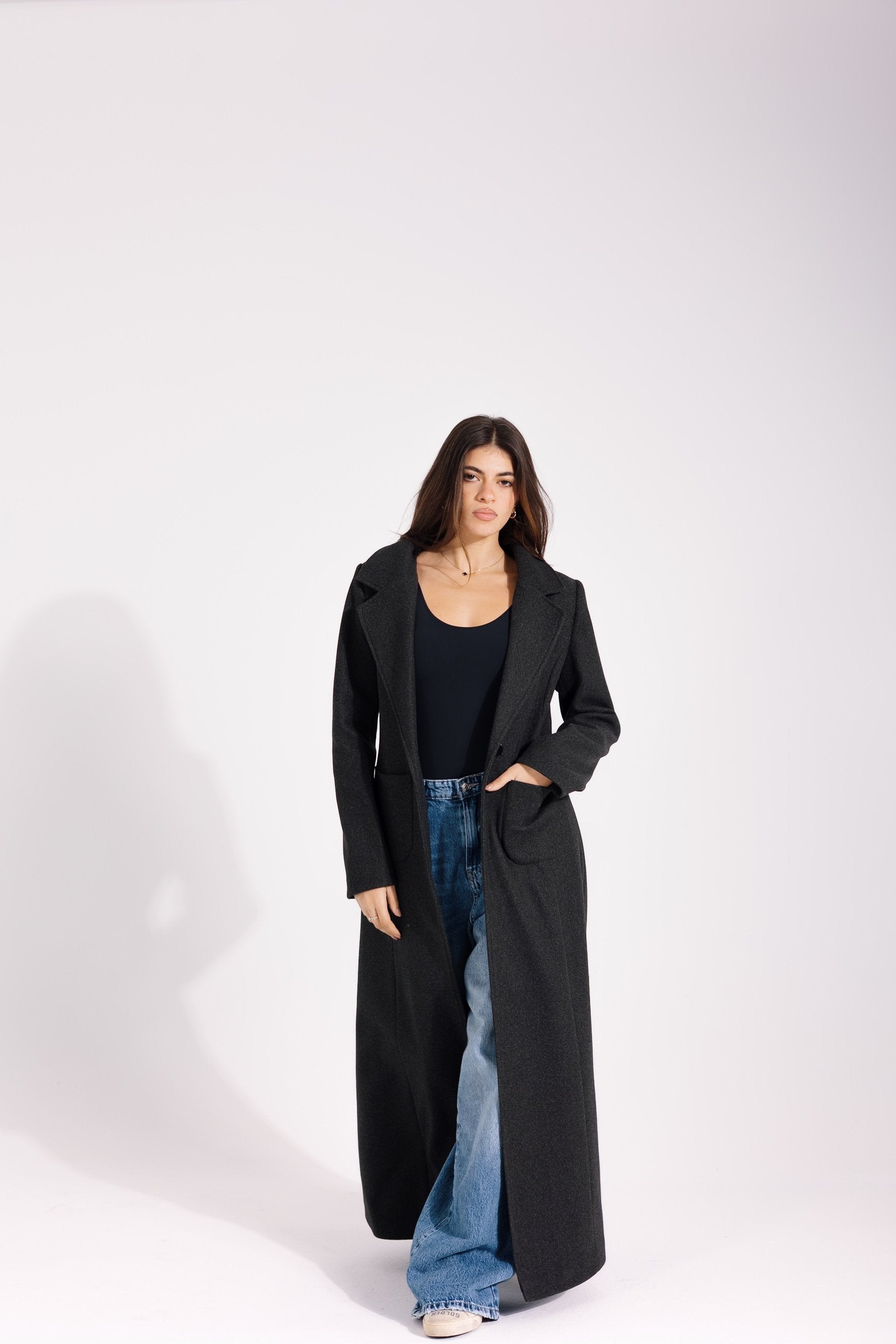 Valeria Coat | Grey Marl