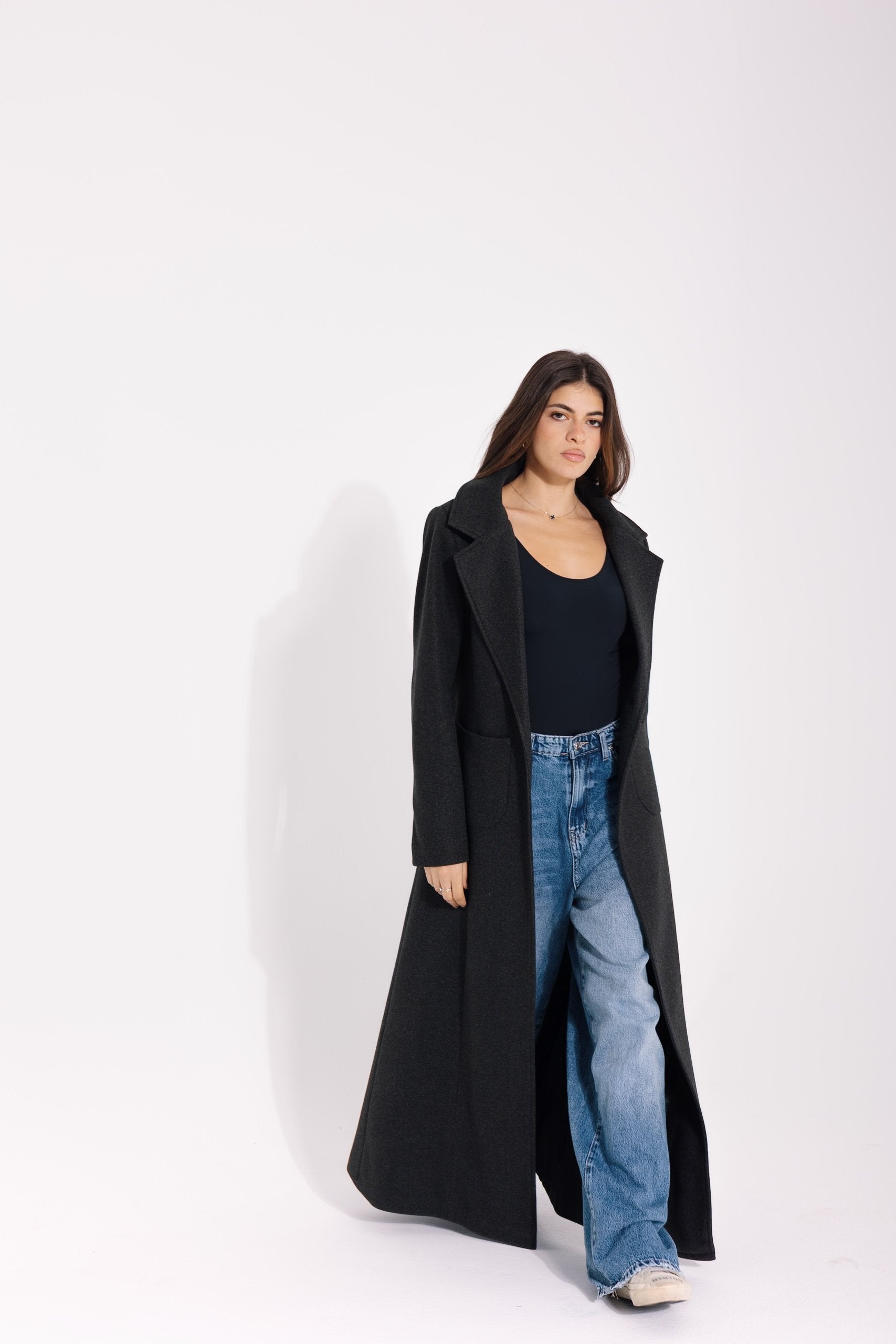 Valeria Coat | Grey Marl