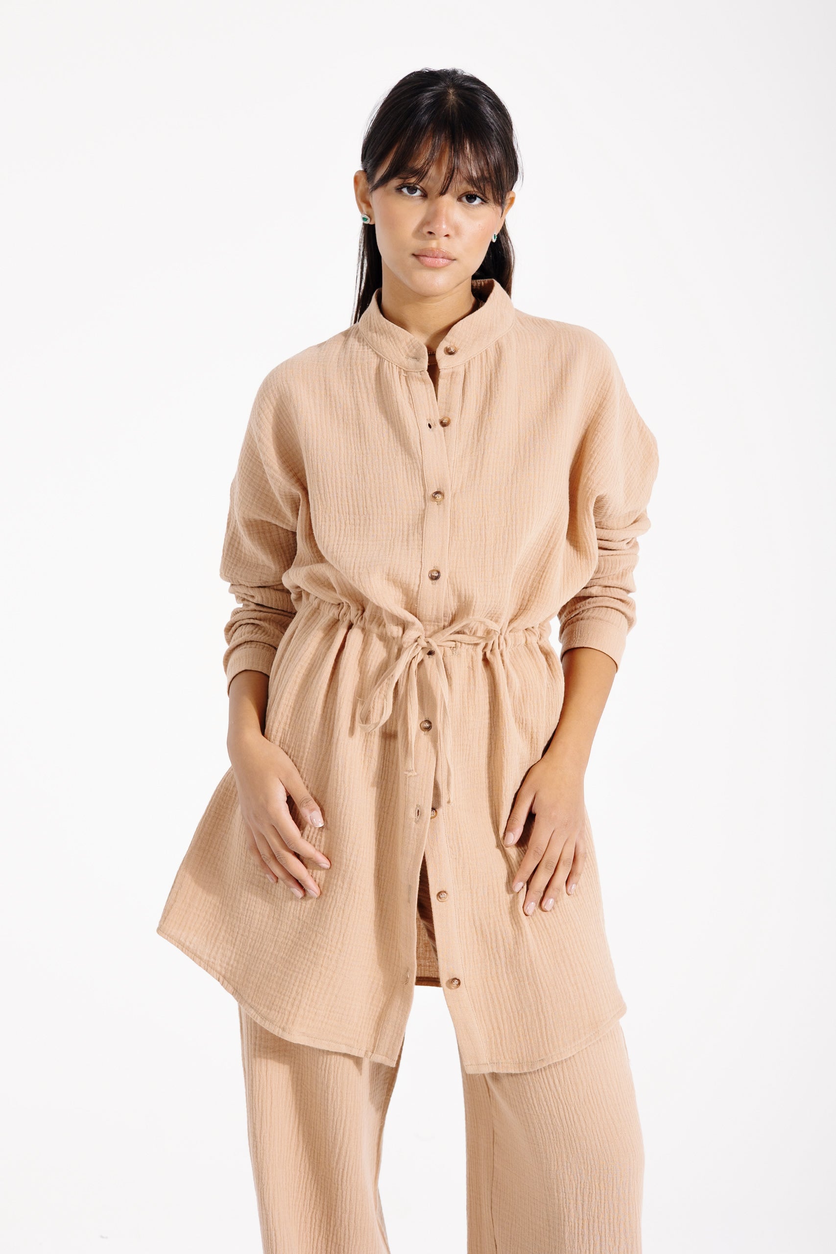 Veloura Duo | Beige Black Swan Fashion
