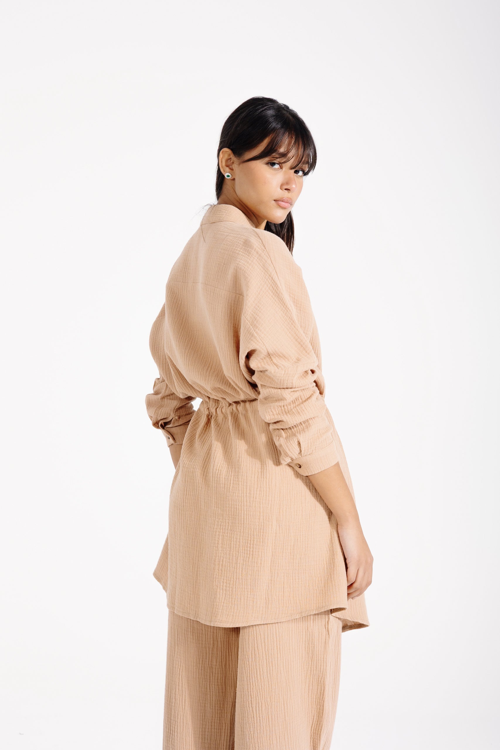 Veloura Duo | Beige Black Swan Fashion