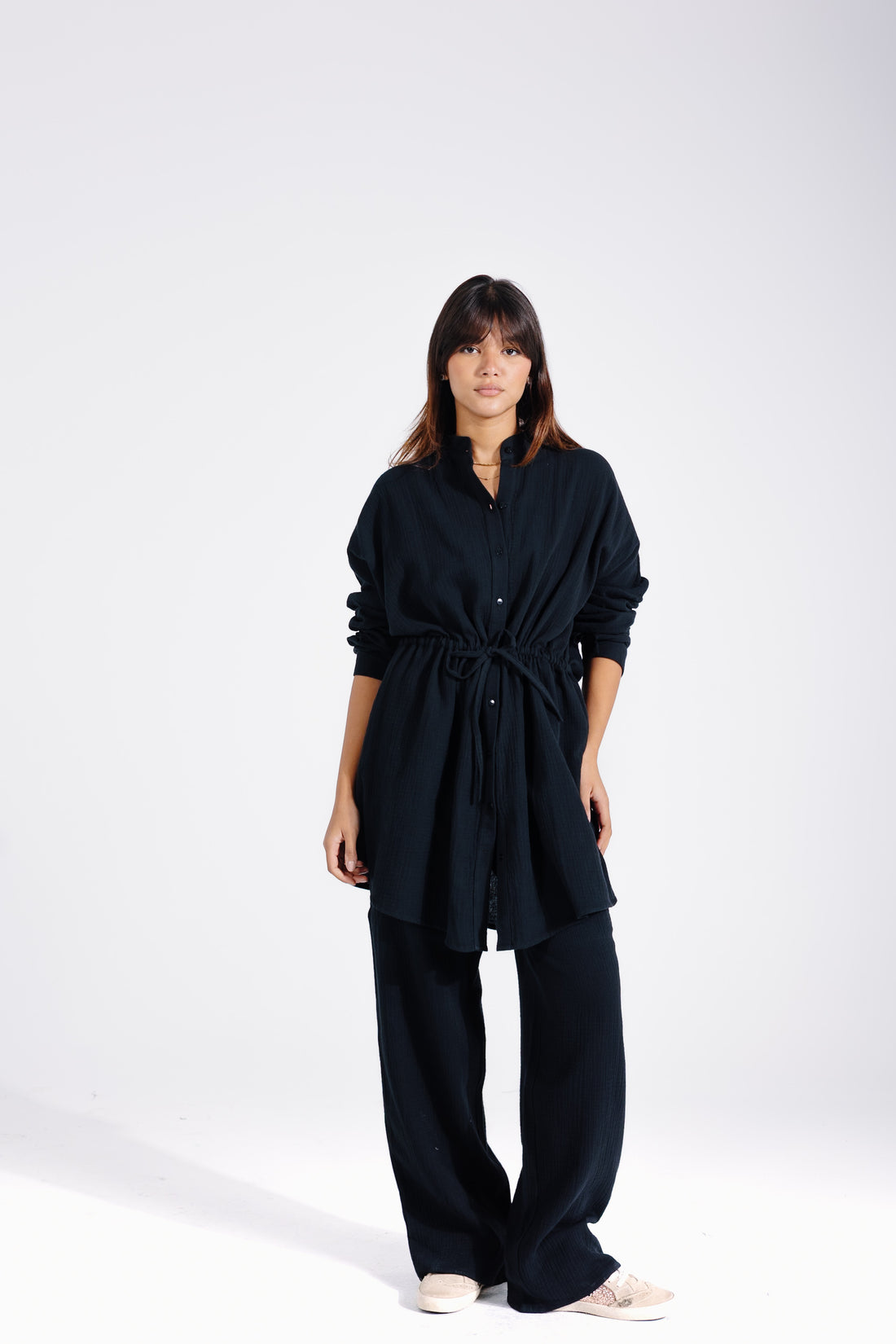 Veloura Duo | Black Black Swan Fashion