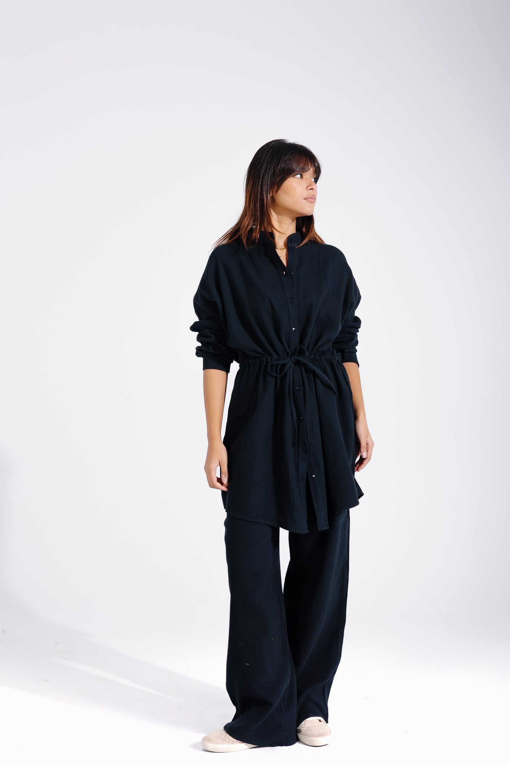 Veloura Duo | Black Black Swan Fashion