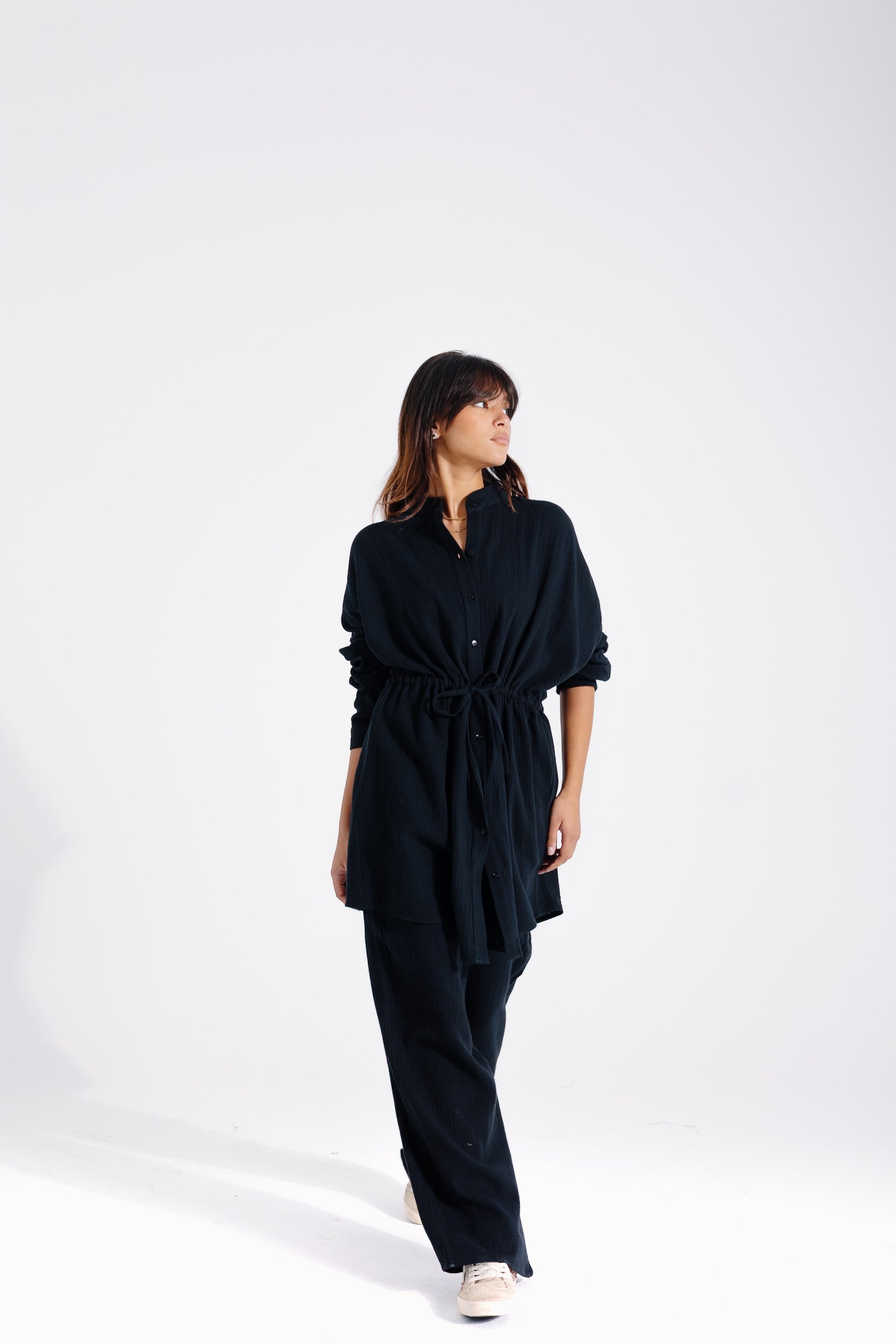 Veloura Duo | Black Black Swan Fashion