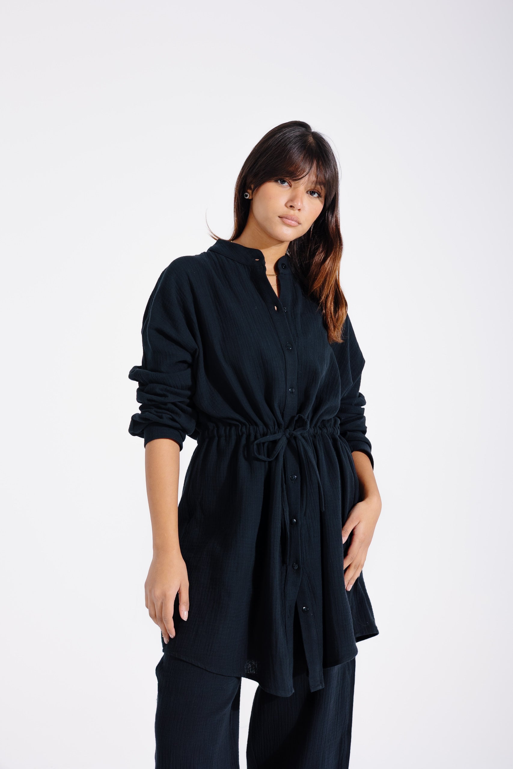 Veloura Duo | Black Black Swan Fashion