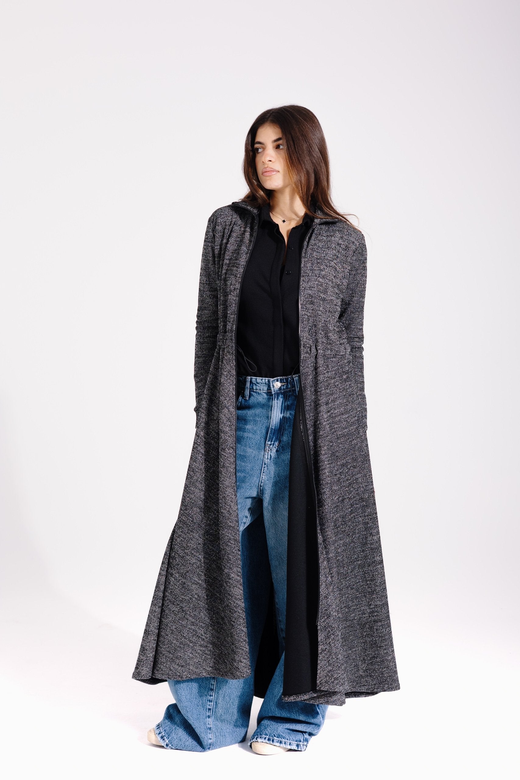 Victoria Dress | Dark Grey